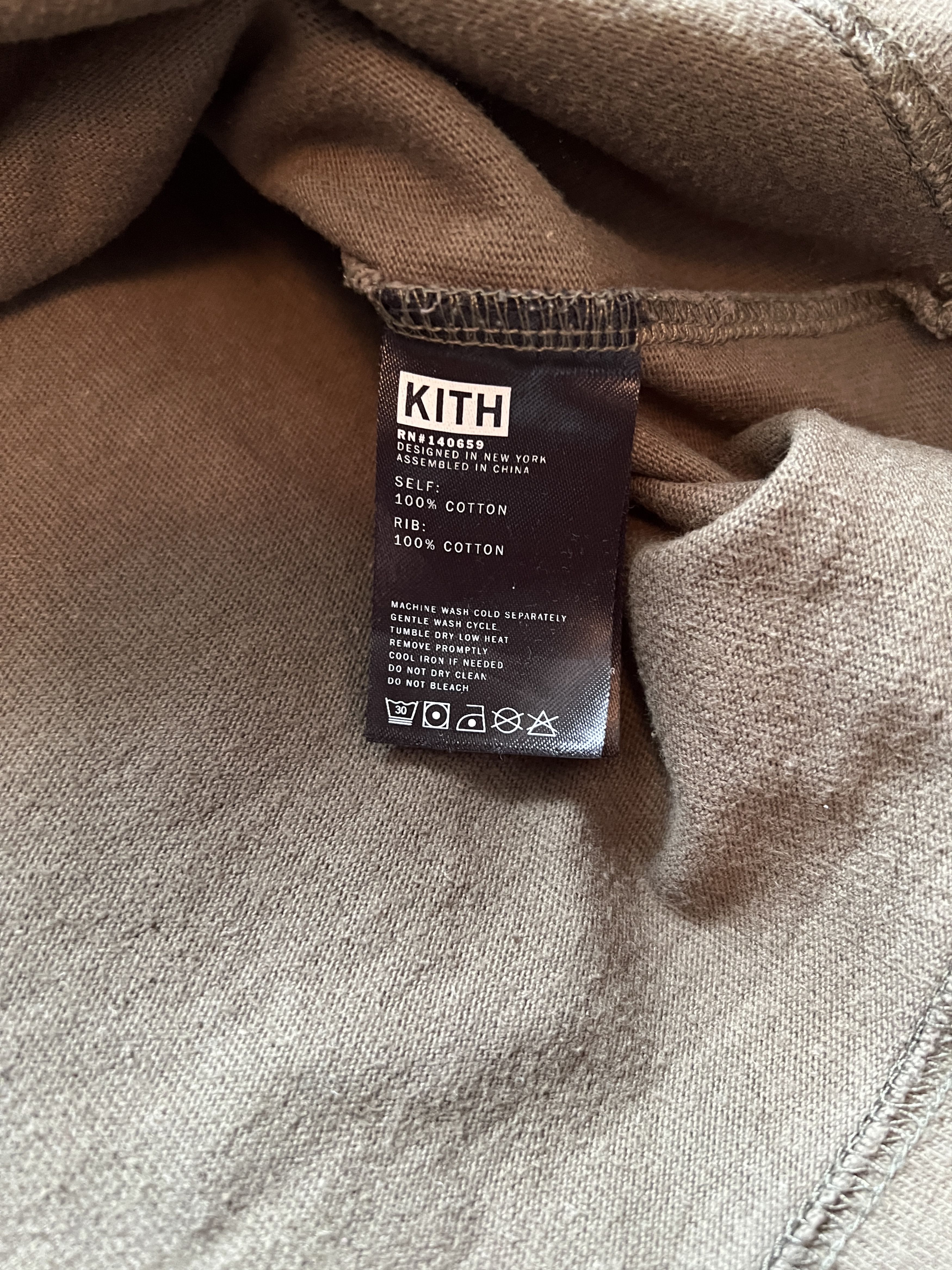 Kith Kith Classic Box Logo Tee in Olive (2017) Size US M / EU 48-50 / 2 - 5 Thumbnail