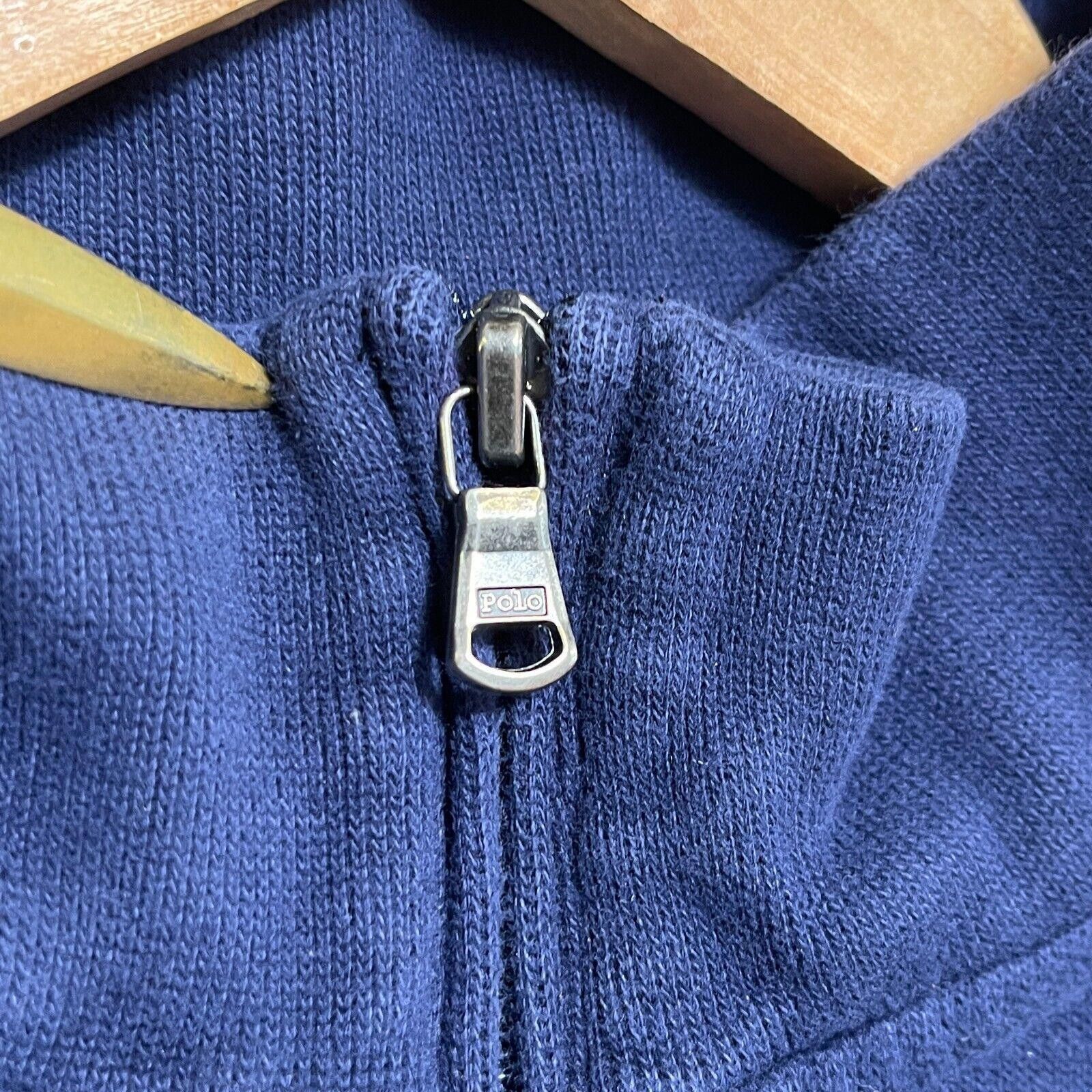 Polo Ralph Lauren × Vintage Vintage 90s Polo Ralph Lauren Quarter Zip Sweatshirt XL Size US 36 / EU 52 - 7 Thumbnail