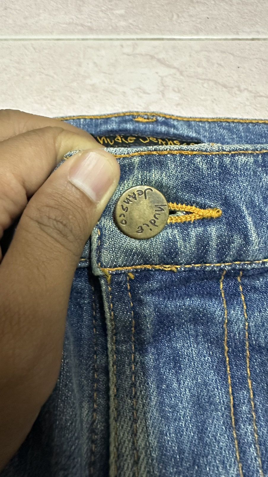 Nudie Jeans Nudie Slimfit Jeans Size US 30 / EU 46 - 8 Thumbnail