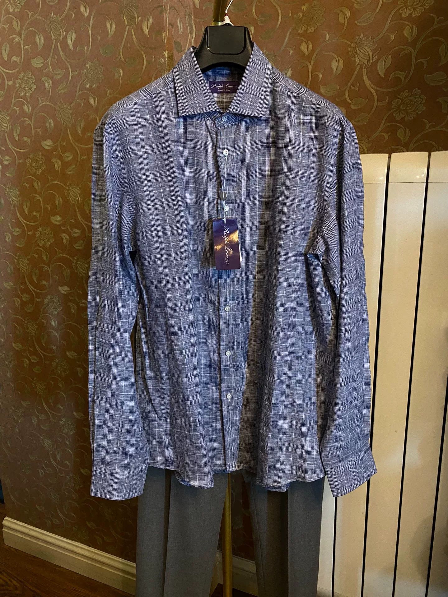 Ralph Lauren Purple Label Ralph Lauren Purple Label Linen Shirt Size US L / EU 52-54 / 3 - 1 Thumbnail