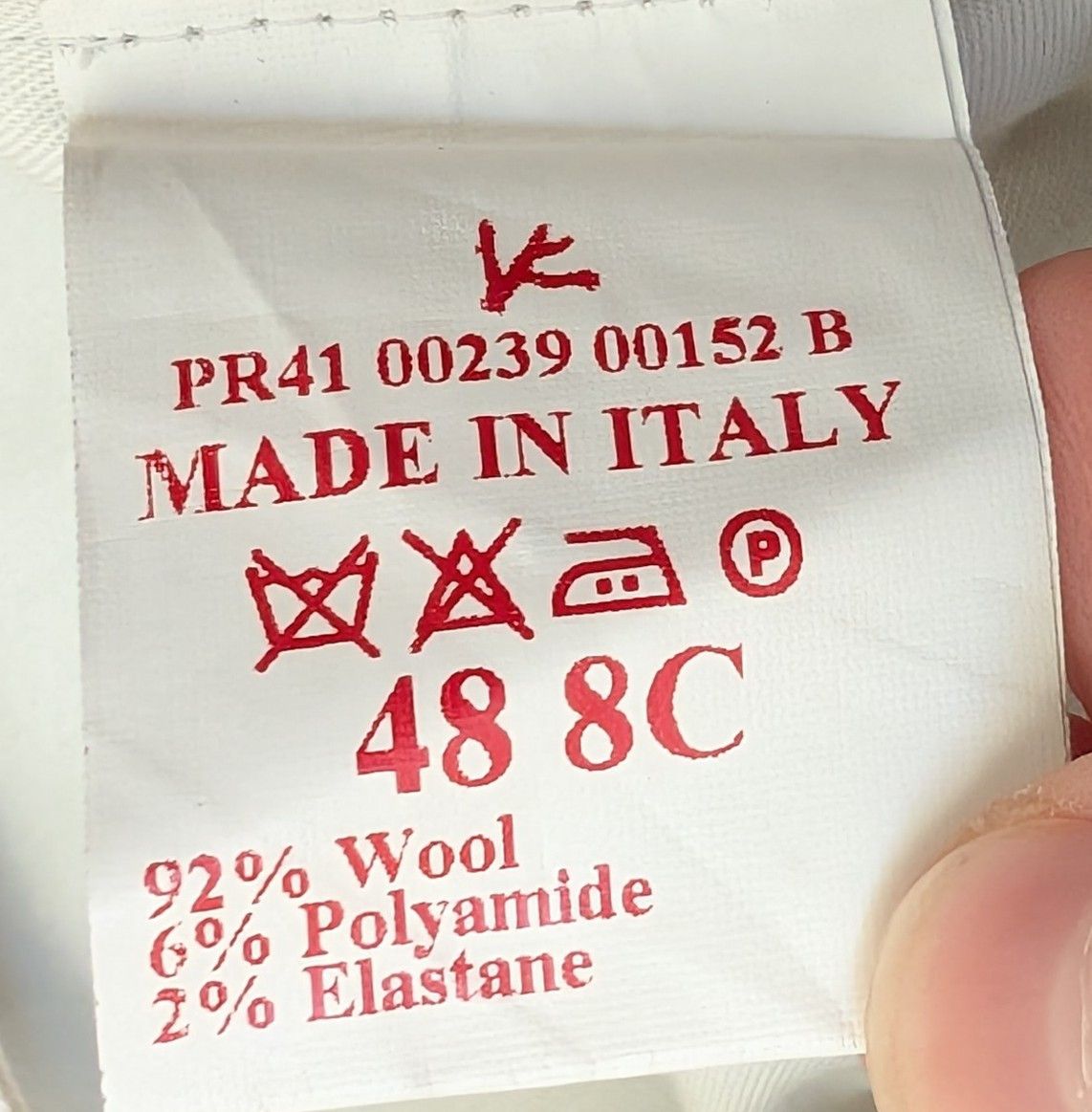 Isaia Isaia Napoli Dustin Wool Suit Size IT48 8C Made in Italy Size 38R - 10 Thumbnail