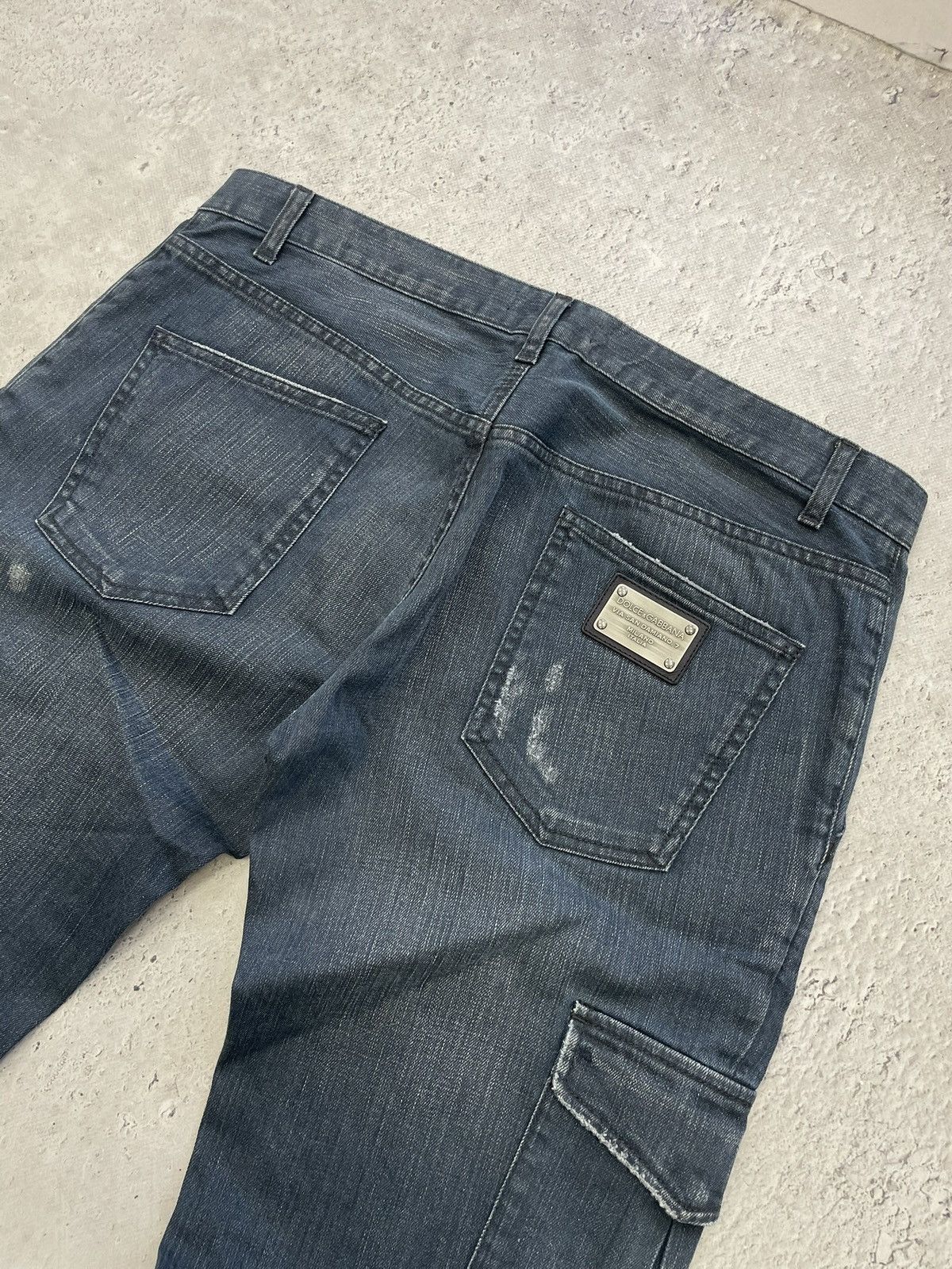 Dolce & Gabbana Dolce gabbana cargo jeans y2k distressed Size US 32 / EU 48 - 11 Thumbnail
