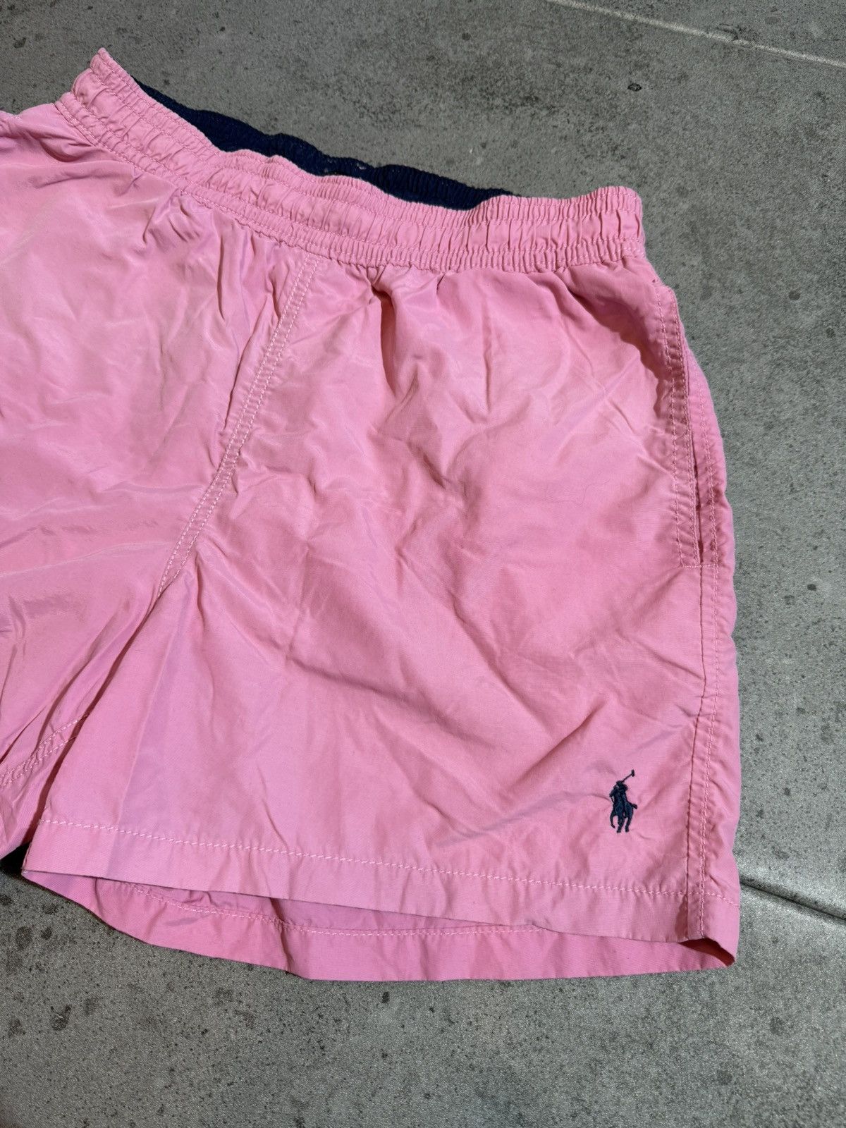Polo Ralph Lauren × Vintage Vintage 90s Polo Ralph Lauren Swimming Shorts cropped soccer Size US 30 / EU 46 - 3 Thumbnail