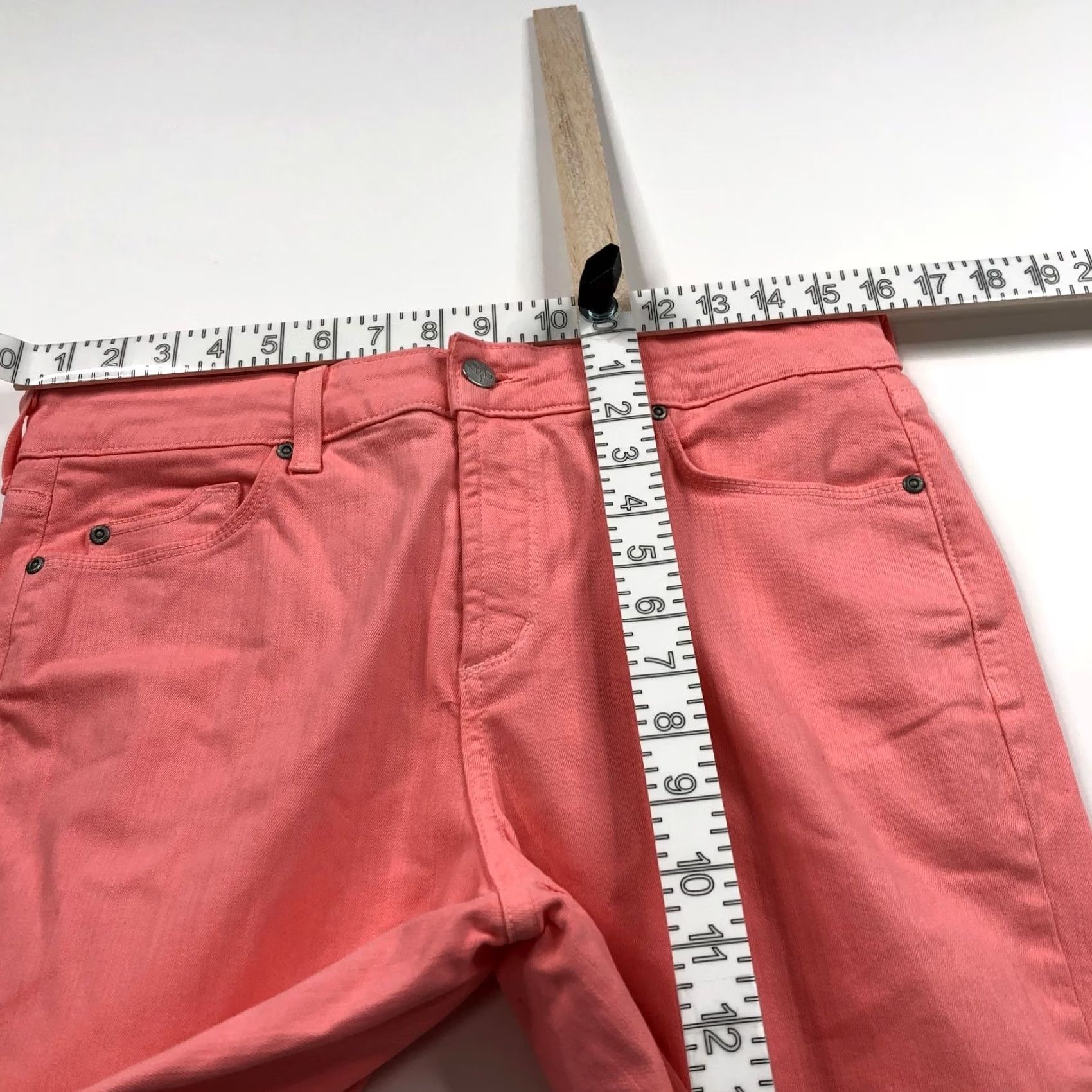 NYDJ NYDJ Jeans Pink Ankle Mid Rise 10 Denim 32W 27L 5-Pocket Regular Women's Size 32" / US 10 / IT 46 - 5 Thumbnail