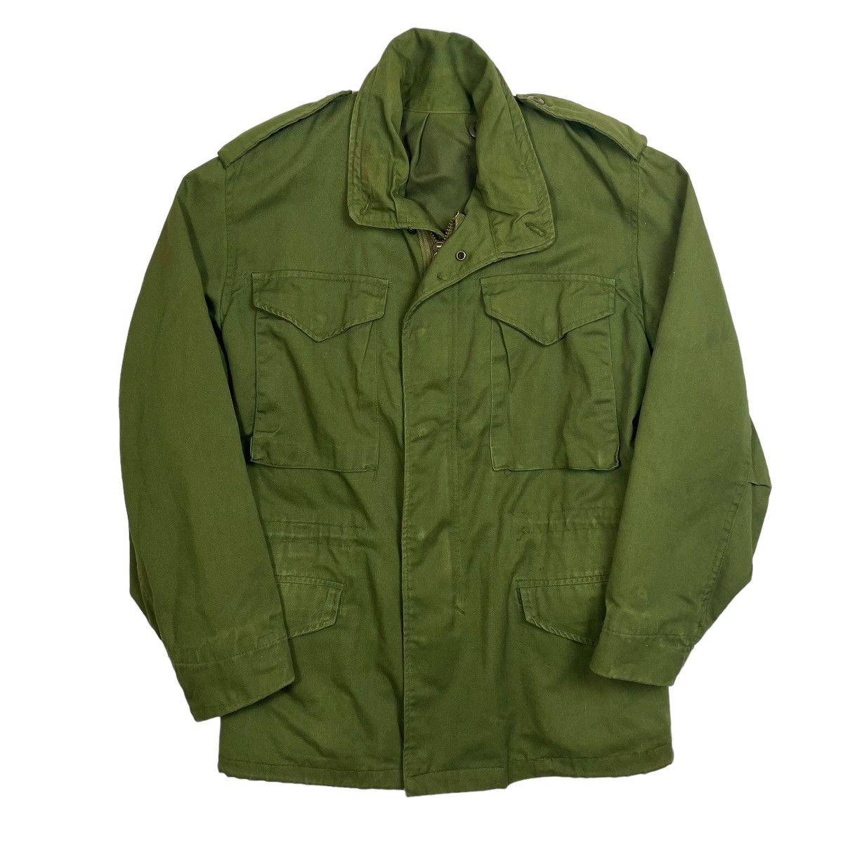 Image of Vintage 1970S Us Army M-65 Jacket – Small in Green, Men's