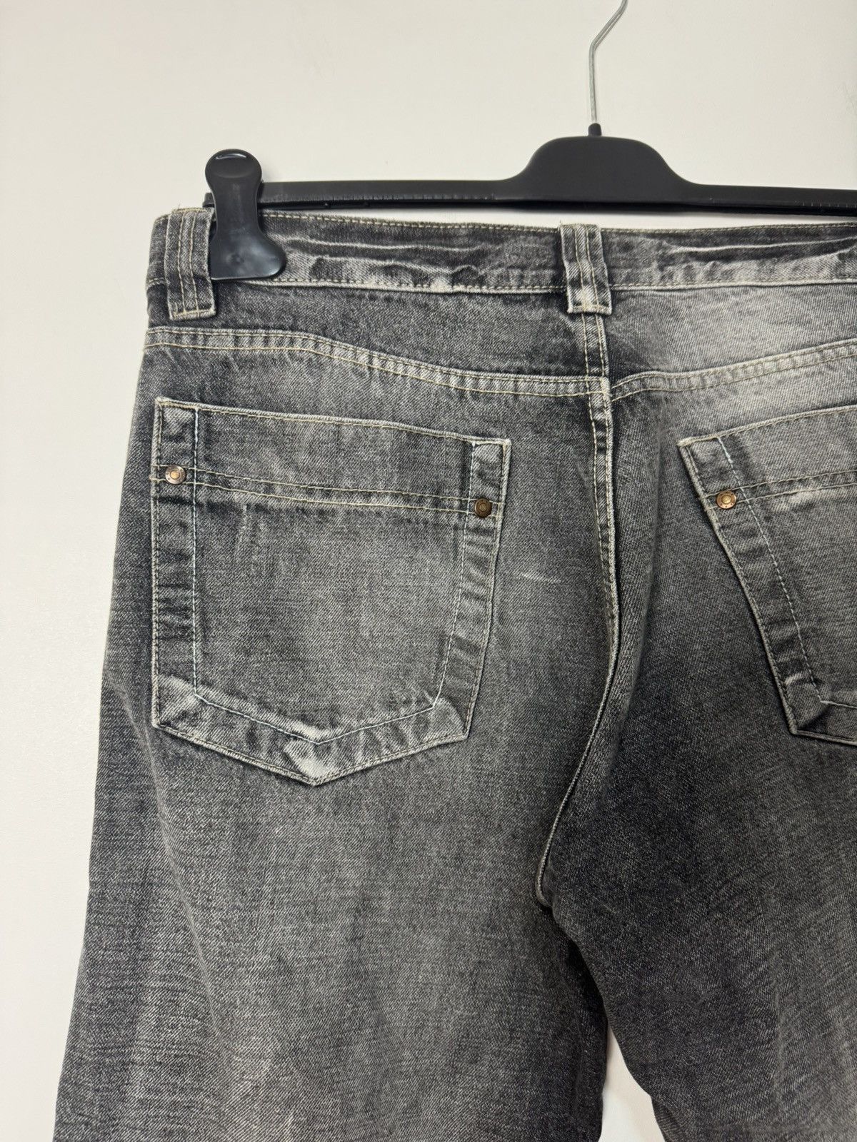 Japanese Brand Japanese Style Panelled Vintage Denim Jeans Avant Garde Size US 33 - 16 Thumbnail