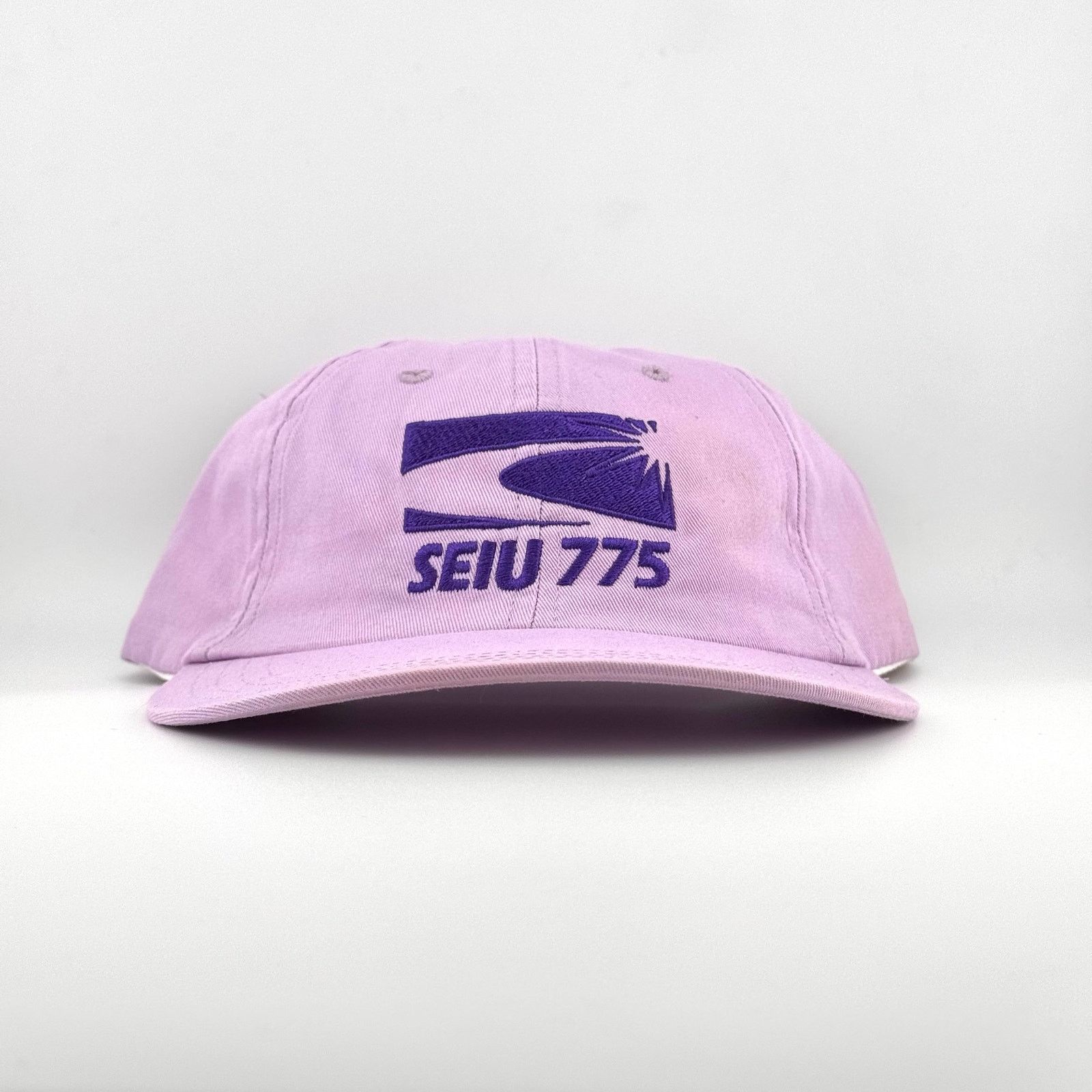Vintage Vintage SEIU 775 Purple Dad Hat Union Made USA Cap Size ONE SIZE - 1 Thumbnail