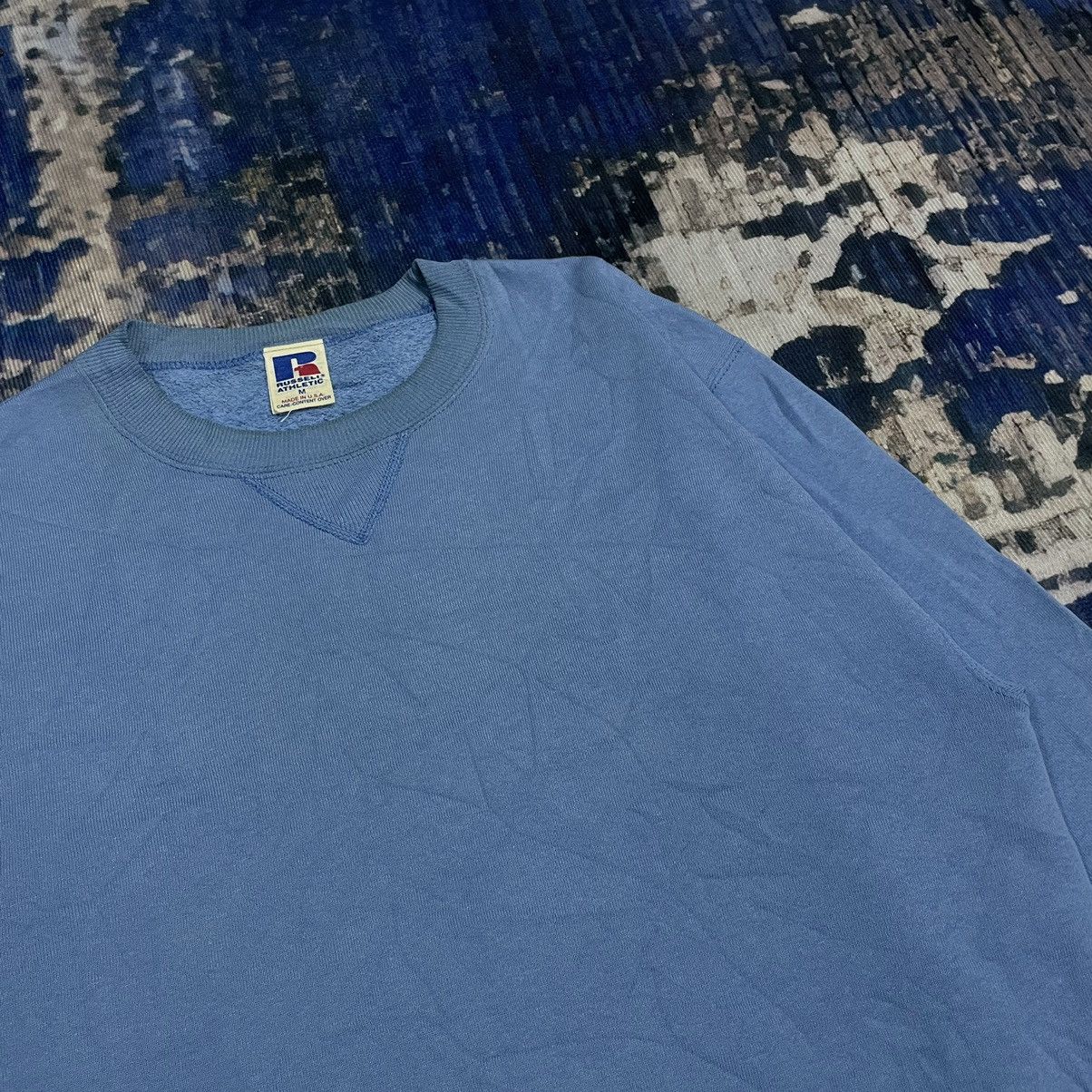 Russell Athletic Vintage 90s Russell Athletic crewneck sweatshirt boxy Size US M / EU 48-50 / 2 - 2 Thumbnail