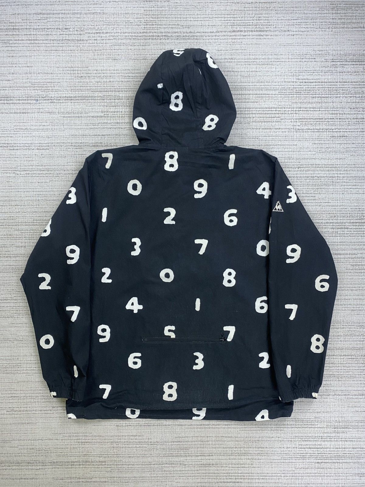Le Coq Sportif Le Coq Sportif Number Fullprint Halfzipper Hoodie Jacket Size US L / EU 52-54 / 3 - 2 Thumbnail