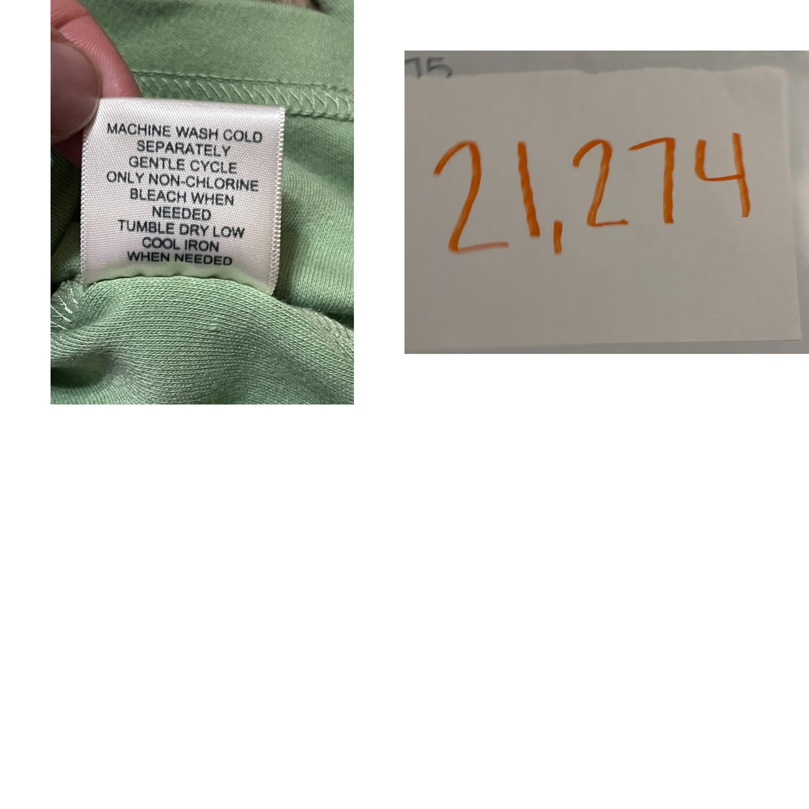 Blair Blair Shirt Womens Medium Green White V-neck 3/4 Sleeve Casual Regular T-Shirt Shirt Womens Size M Vintage No Size M / US 6-8 / IT 42-44 - 8 Thumbnail