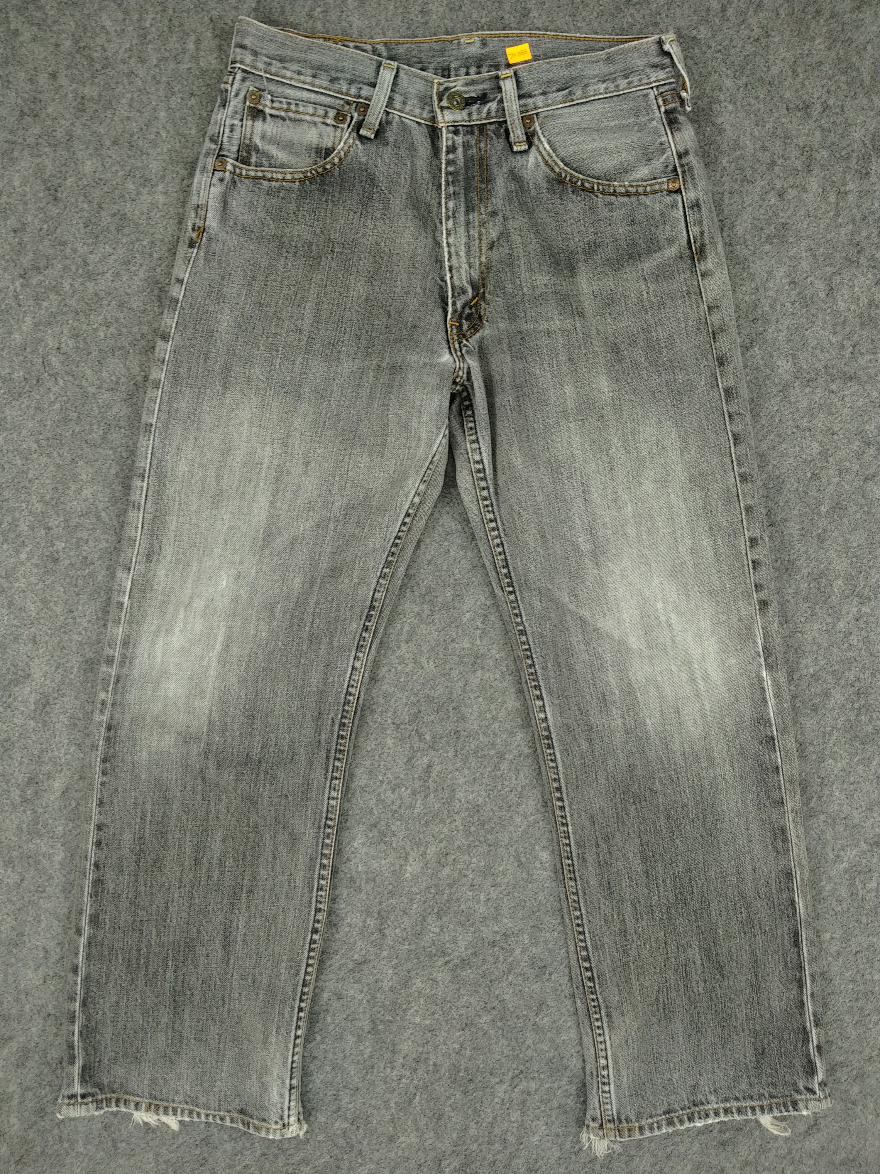 Japanese Brand Light Grey Vintage Levi's 503 Jeans 29x27 Denim -JN1088 Size US 29 - 1 Thumbnail