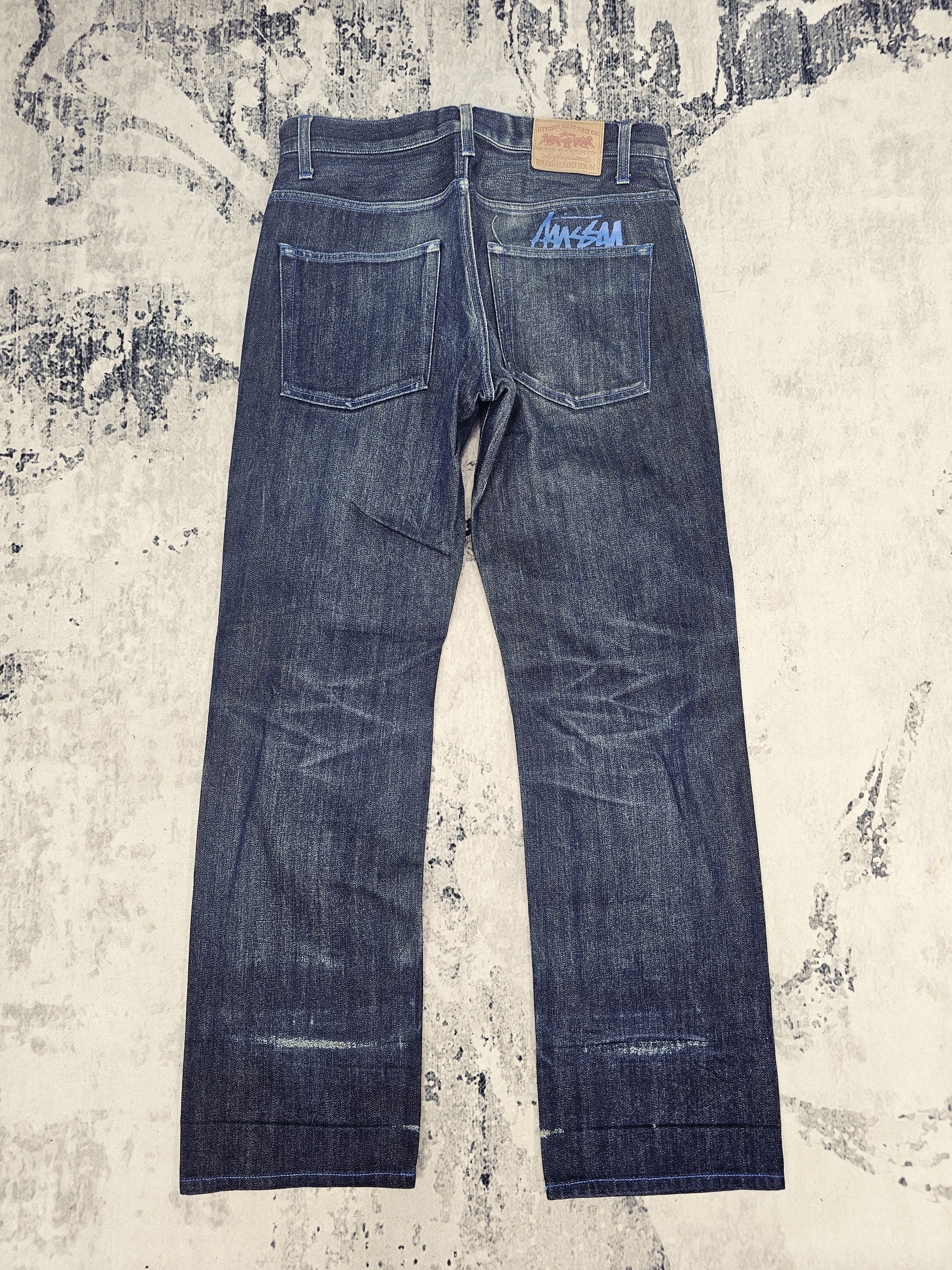 Stussy X WALES BONNER STUDDED JEANS | Grailed