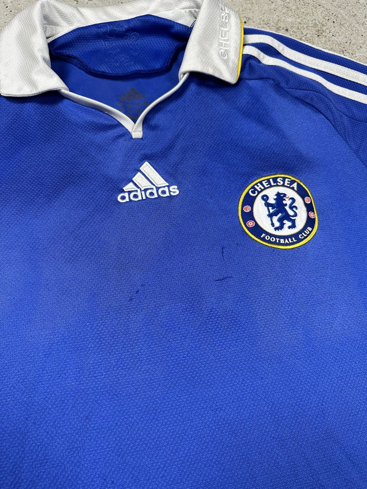 Adidas × Vintage Adidas x Chelsea Home 2008/2009 Joe Cole Jersey Size US M / EU 48-50 / 2 - 8 Thumbnail