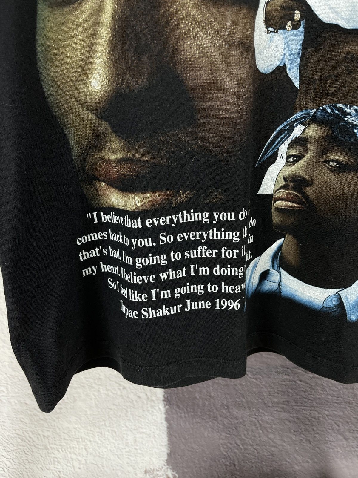 Makaveli Vintage 2Pac Shakur Merch T-Shirt Overprint Tupac Makaveli Size US M / EU 48-50 / 2 - 5 Thumbnail
