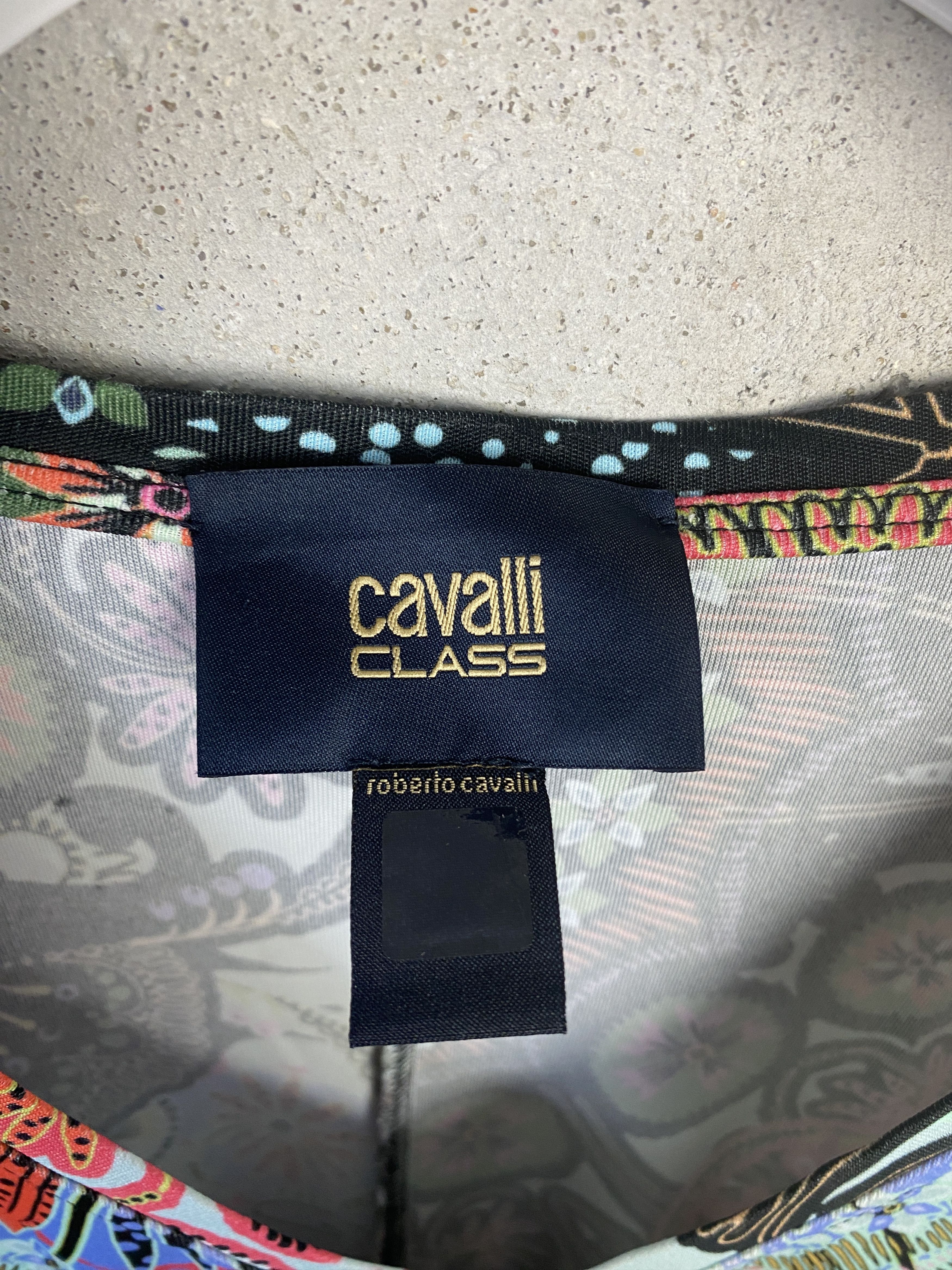 Cavalli Class Cavalli Class multicolor blosue viscose t-shirt tee Size S / US 4 / IT 40 - 3 Thumbnail