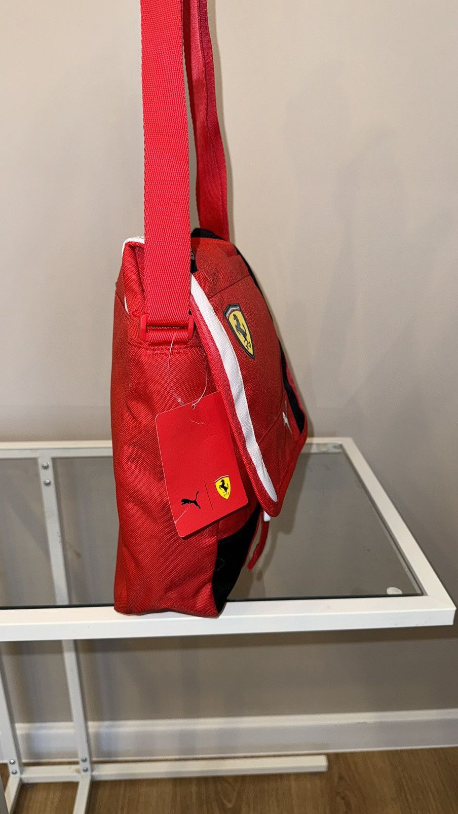Ferrari × Puma Puma Ferrari crossbody bag vintage moto monstro travis Size ONE SIZE - 3 Thumbnail