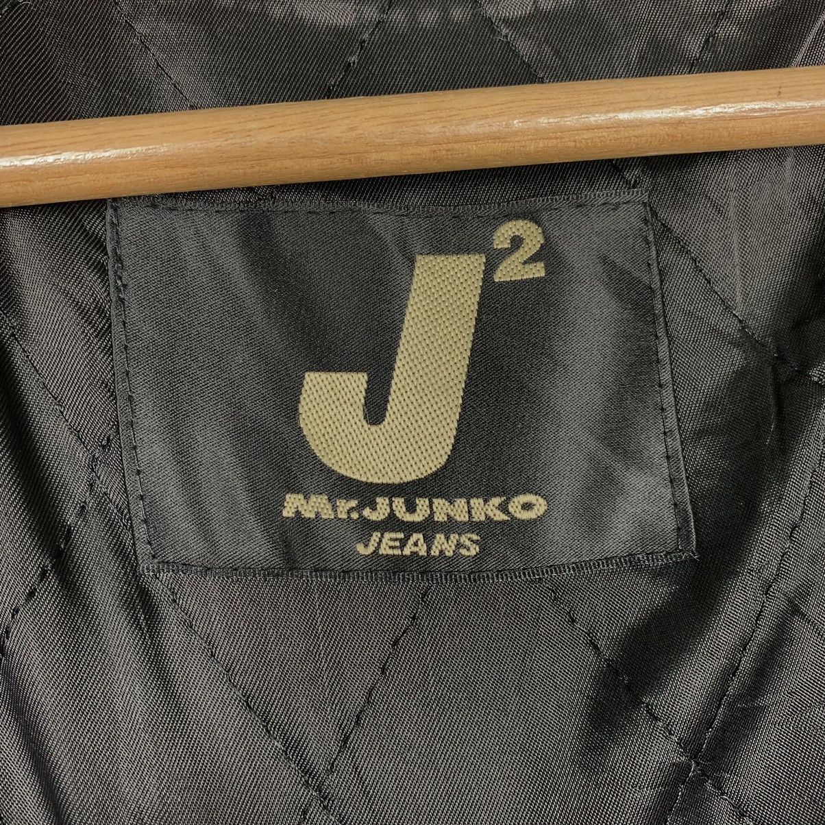 Mr. Junko Vintage Mr Junko Jeans Big Logo Leather Jacket Size US L / EU 52-54 / 3 - 15 Thumbnail