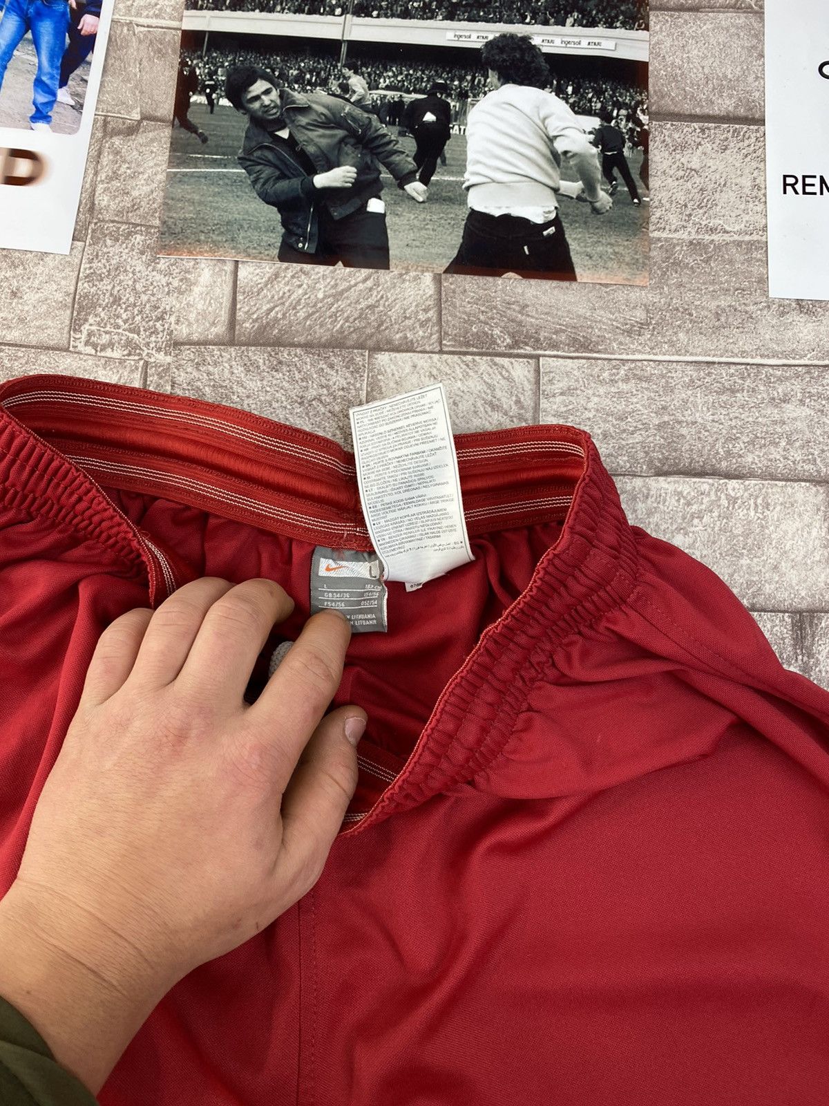 Nike × Vintage Vintage Nike SOCCER Shorts L Size US 34 / EU 50 - 6 Thumbnail