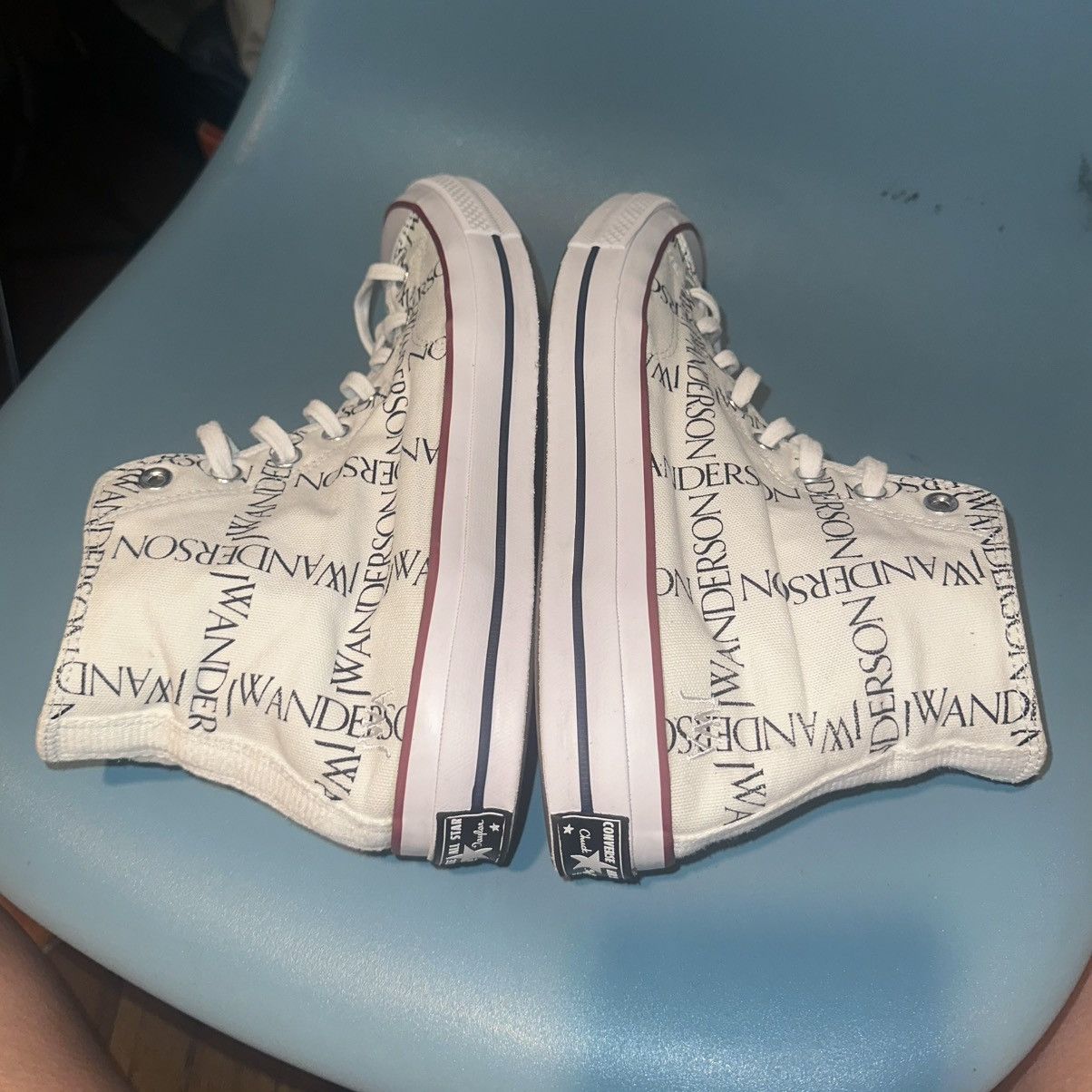 Converse × JW Anderson Converse JW Anderson Chuck Taylor All Star 70 Hi Grid Size US 11 / EU 44 - 8 Thumbnail