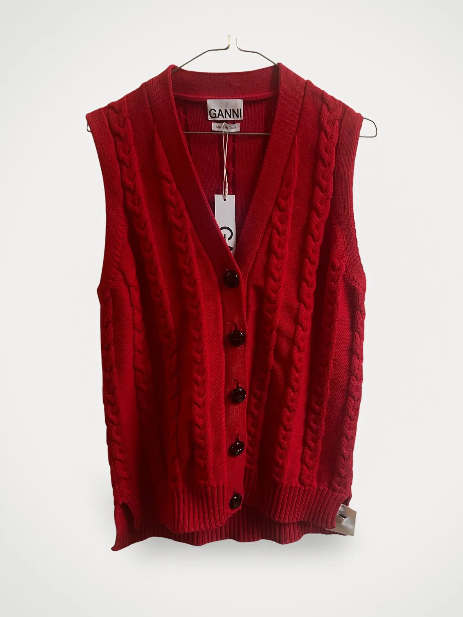Ganni Ganni K1394 Vest Size XS / US 0-2 / IT 36-38 - 1 Thumbnail