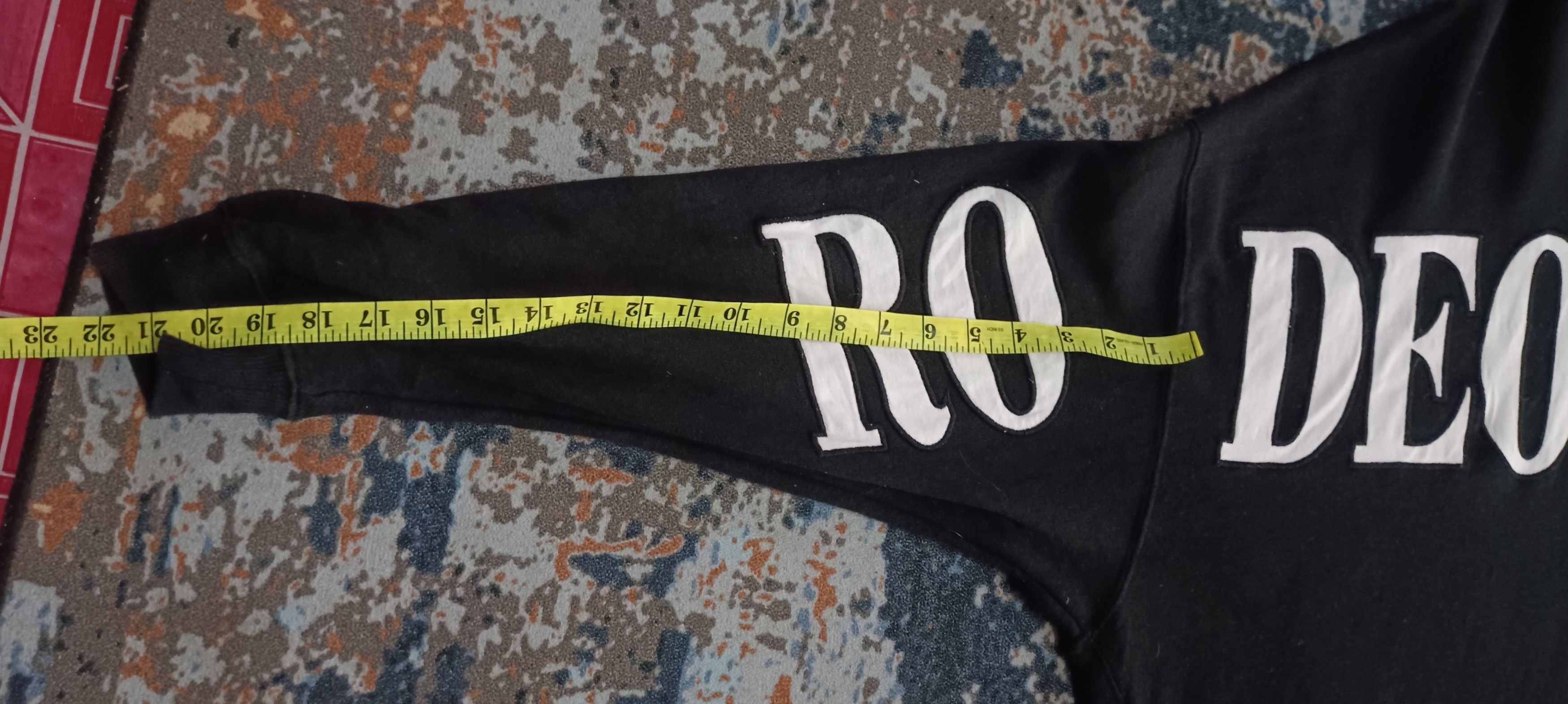 Japanese Brand 💥Rodeo Crowns Big Spellout Hoodie Size US XL / EU 56 / 4 - 11 Thumbnail