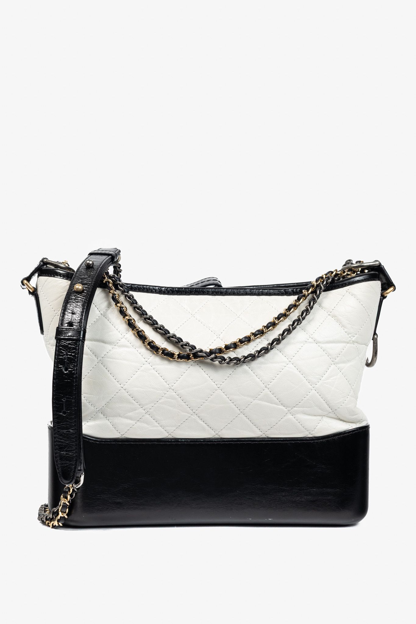 Chanel Chanel Medium Gabrielle Hobo Aged Calfskin Quilted Bag Size ONE SIZE - 1 Thumbnail