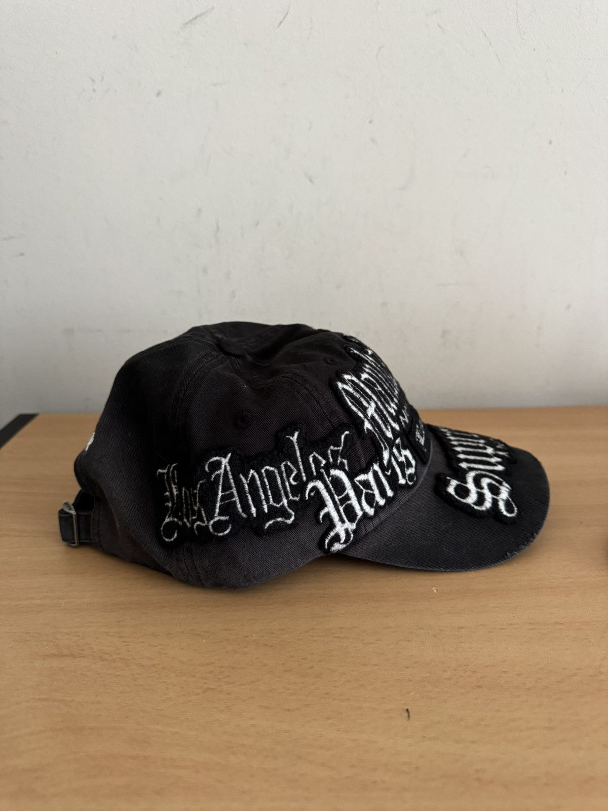 Supreme Supreme City Panel 6-Panel Cap Faded Black Size ONE SIZE - 4 Thumbnail