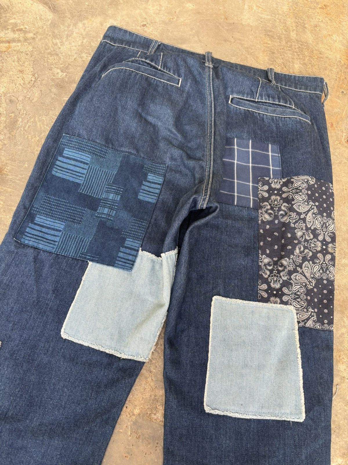 Hysteric Glamour Patchwork Unstudied Kapital Style Pants Size US 30 / EU 46 - 4 Thumbnail