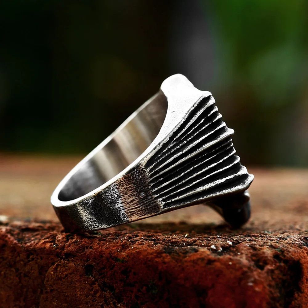 Japanese Brand × Jewelry × Vintage Vintage 316L Stainless Steel Ring Size ONE SIZE - 4 Thumbnail