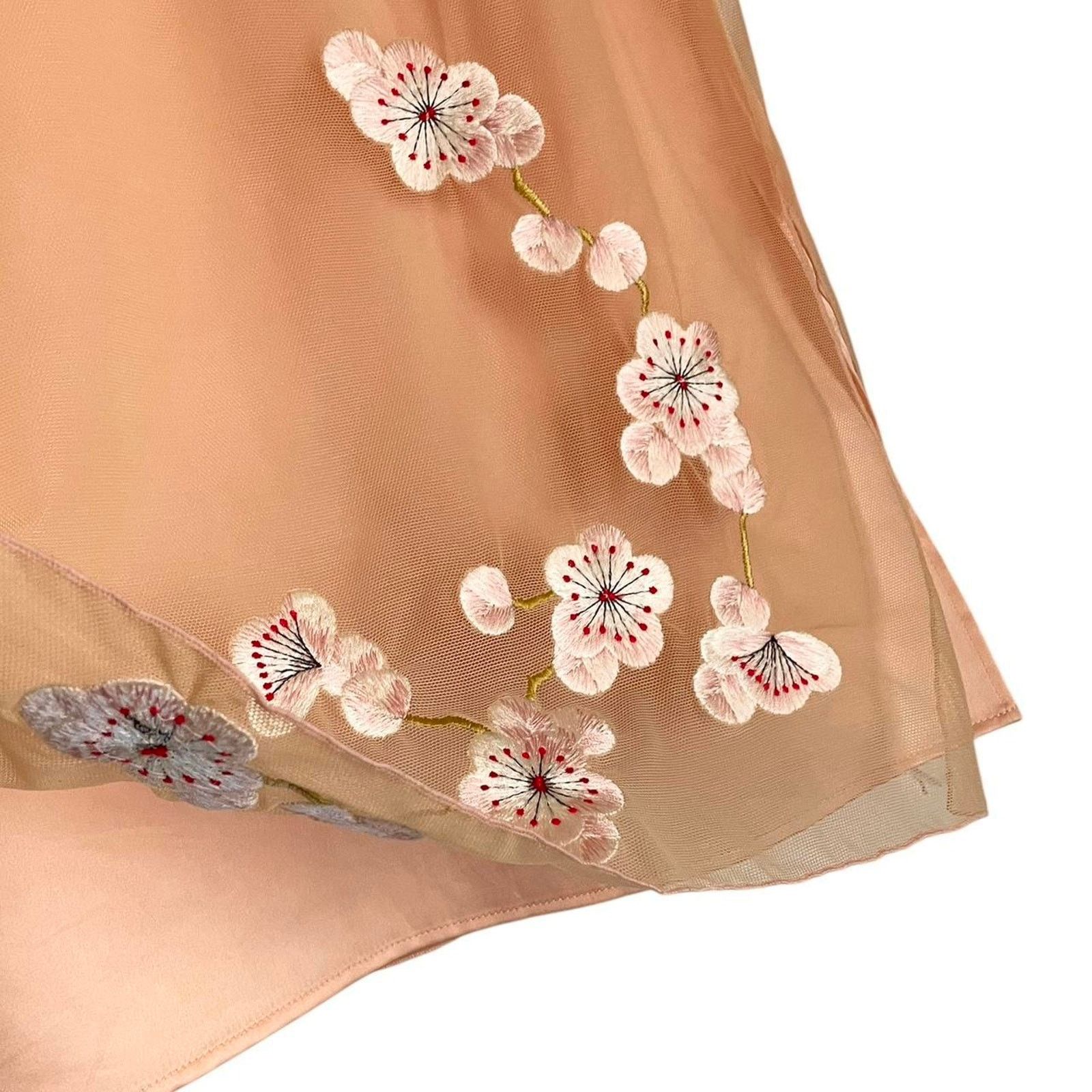 Junko Shimada VTG Junko Shimado whimsical fairy romantic grunge midi skirt Size 27" / US 4 / IT 40 - 4 Thumbnail
