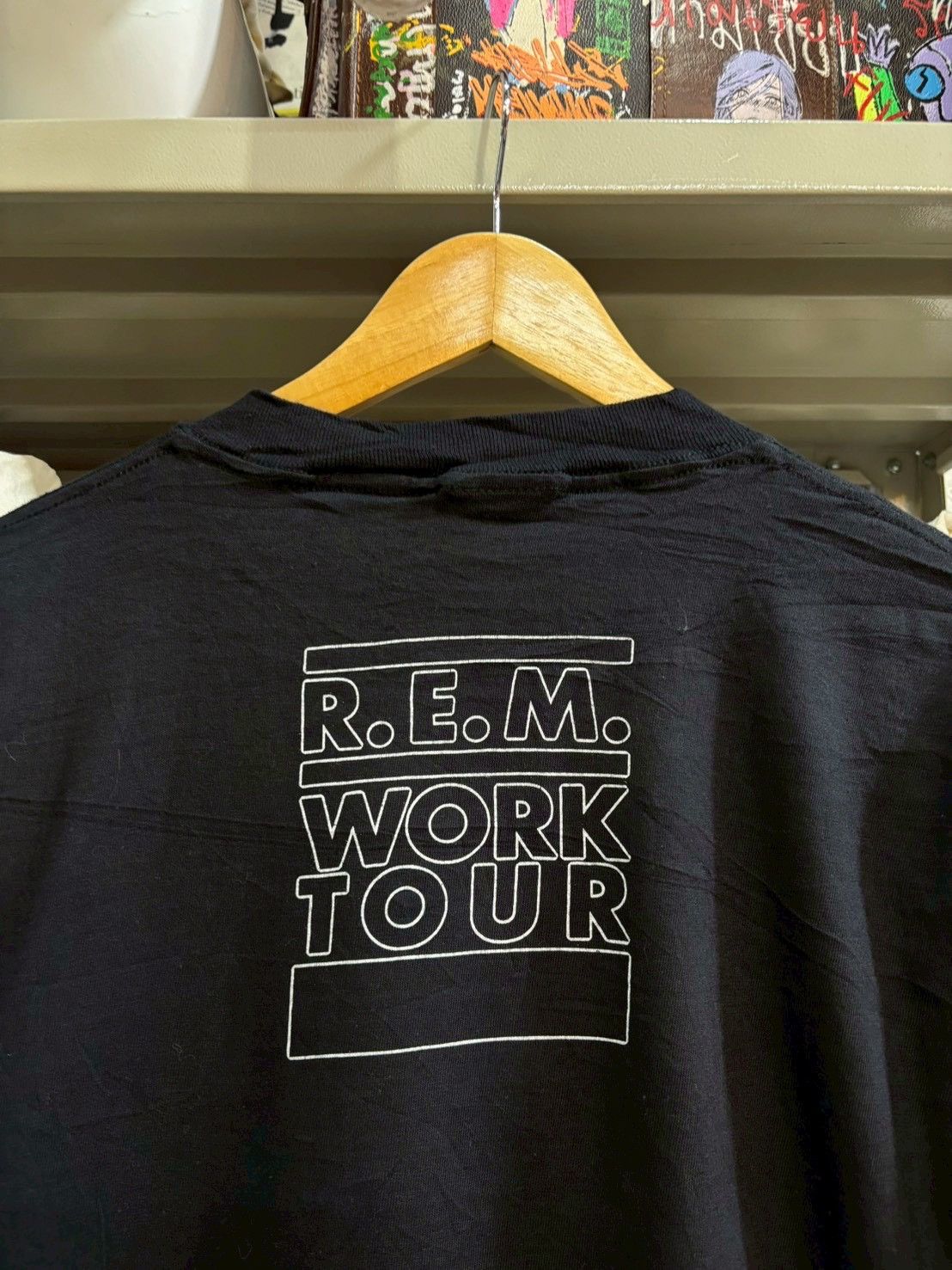 Band Tees Vintage R.E.M 80’s Size US L / EU 52-54 / 3 - 7 Thumbnail