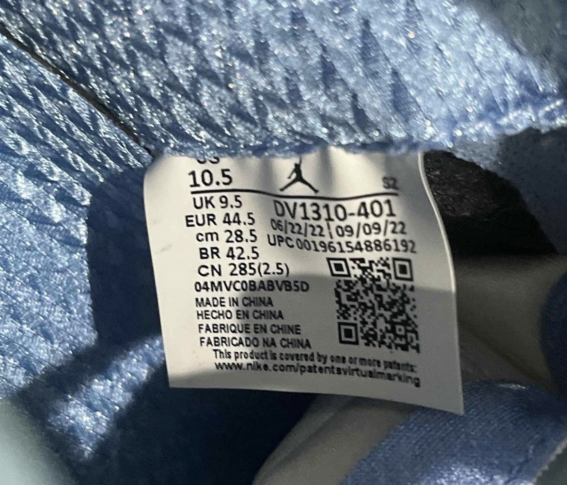 Jordan Brand × Nike jordan 5 unc size 10.5 Size US 10.5 / EU 43-44 - 6 Thumbnail