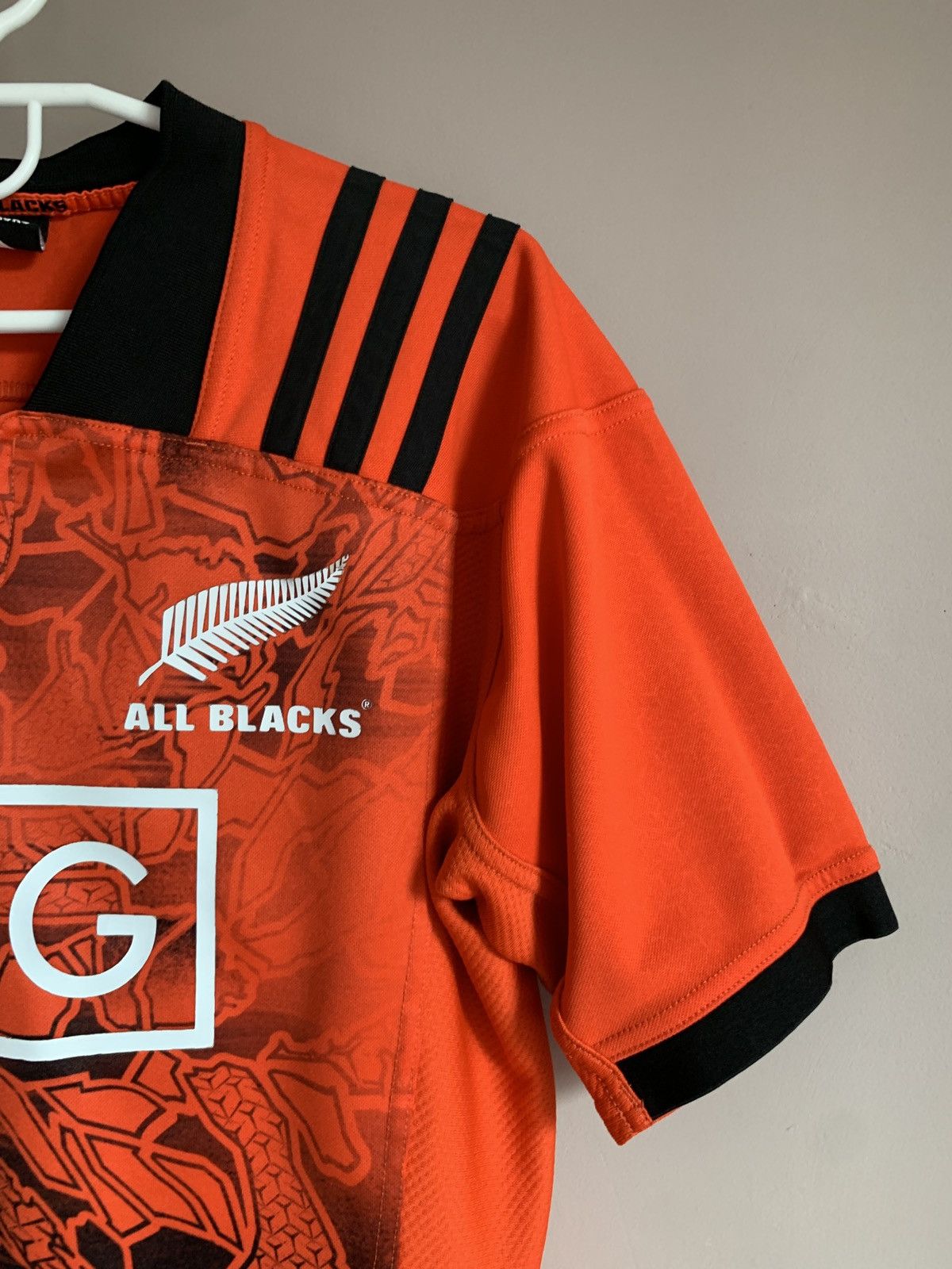 Adidas New Zealand All Blacks Rugby Union Shirt Adidas Jersey Sz M Size US M / EU 48-50 / 2 - 4 Thumbnail