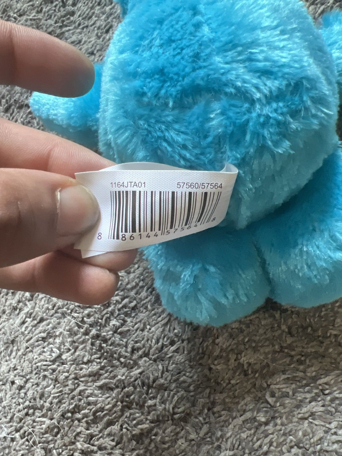 Hypebeast 2024 123 Sesame Street Cookie Monster Plush Size ONE SIZE - 5 Thumbnail