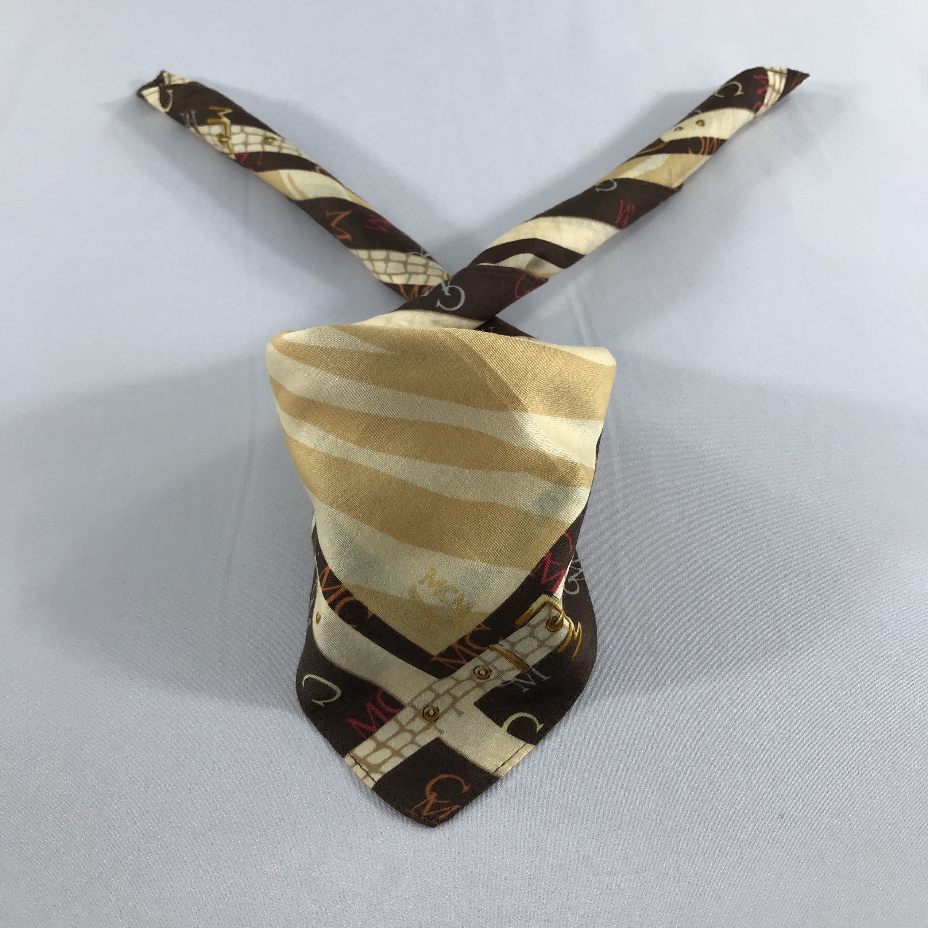 MCM MCM Handkerchief Neckerchief Bandana H838 Size ONE SIZE - 1 Thumbnail