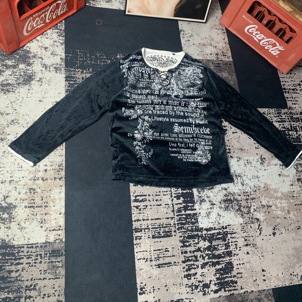 Japanese Brand ‼️Uniq Item‼️Wild Life Punk Long Sleeve Size US M / EU 48-50 / 2 - 2 Thumbnail