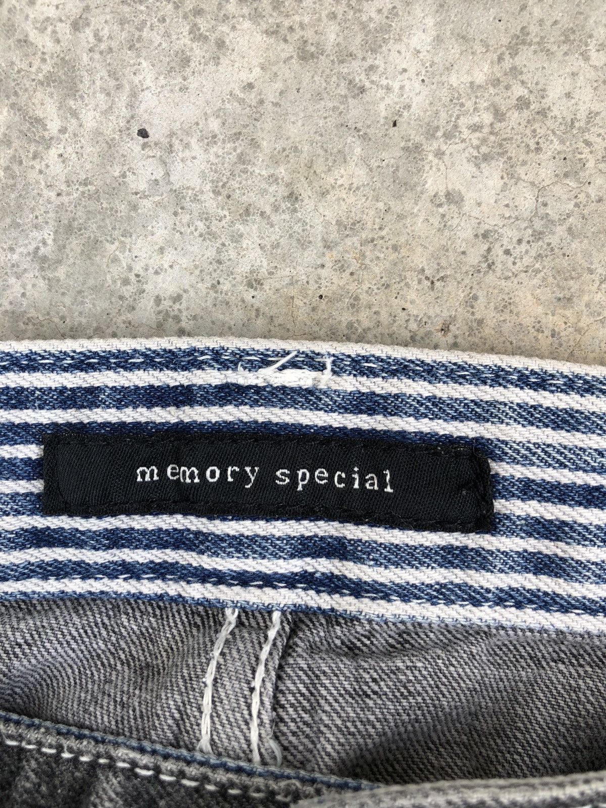 Hysteric Glamour Japanese Memory Special Double Waist Distressed Jeans Size US 31 - 16 Thumbnail
