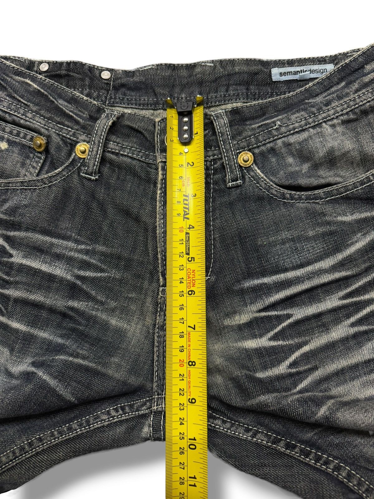 semanticdesign Vintage Semantic Design Japan Denim Jeans | Slim Bootcut W29 Size US 29 - 17 Thumbnail