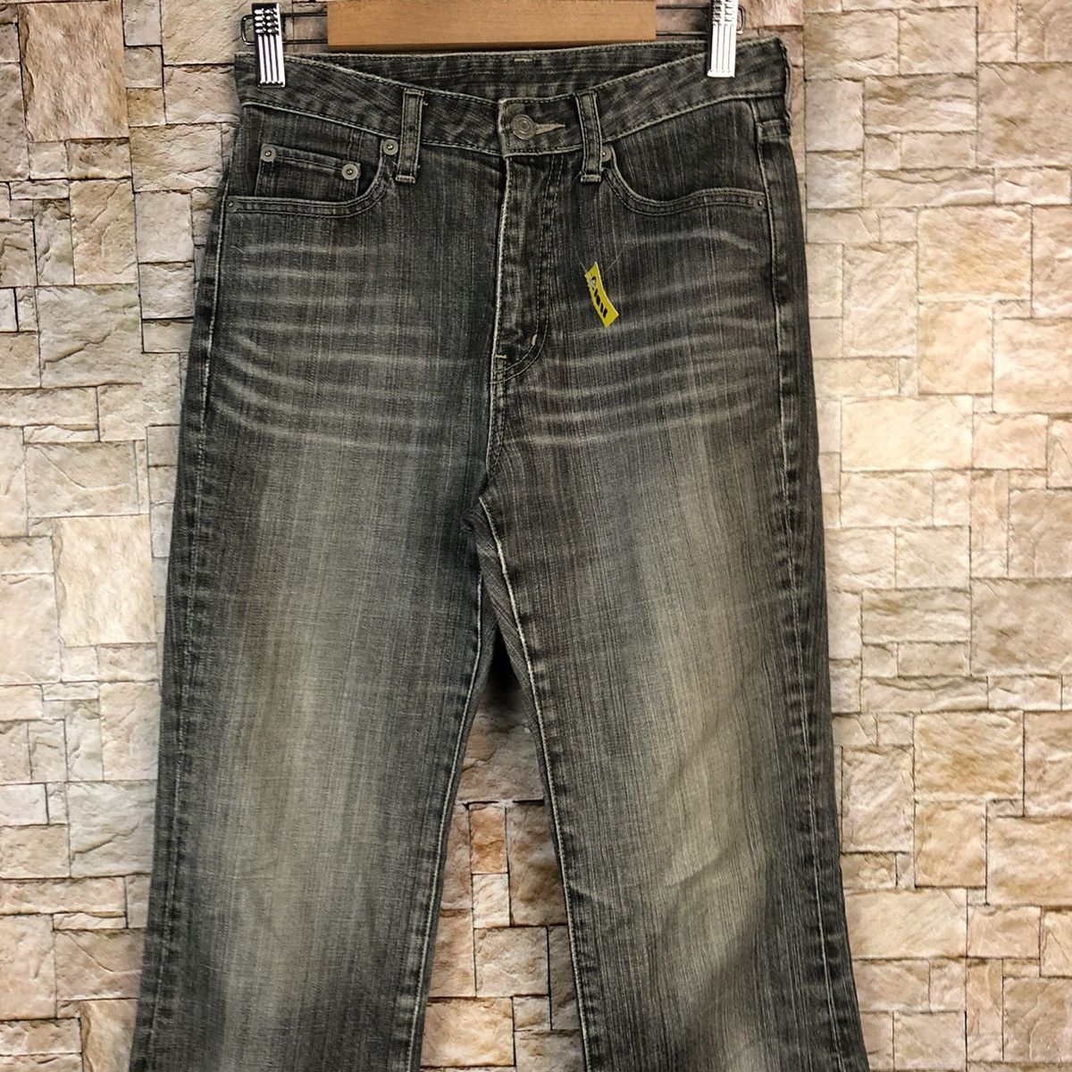 Japanese Brand Uniqlo japan faded Black Denim Pants #A1011 Size 25" / US 0 / IT 36 - 5 Thumbnail