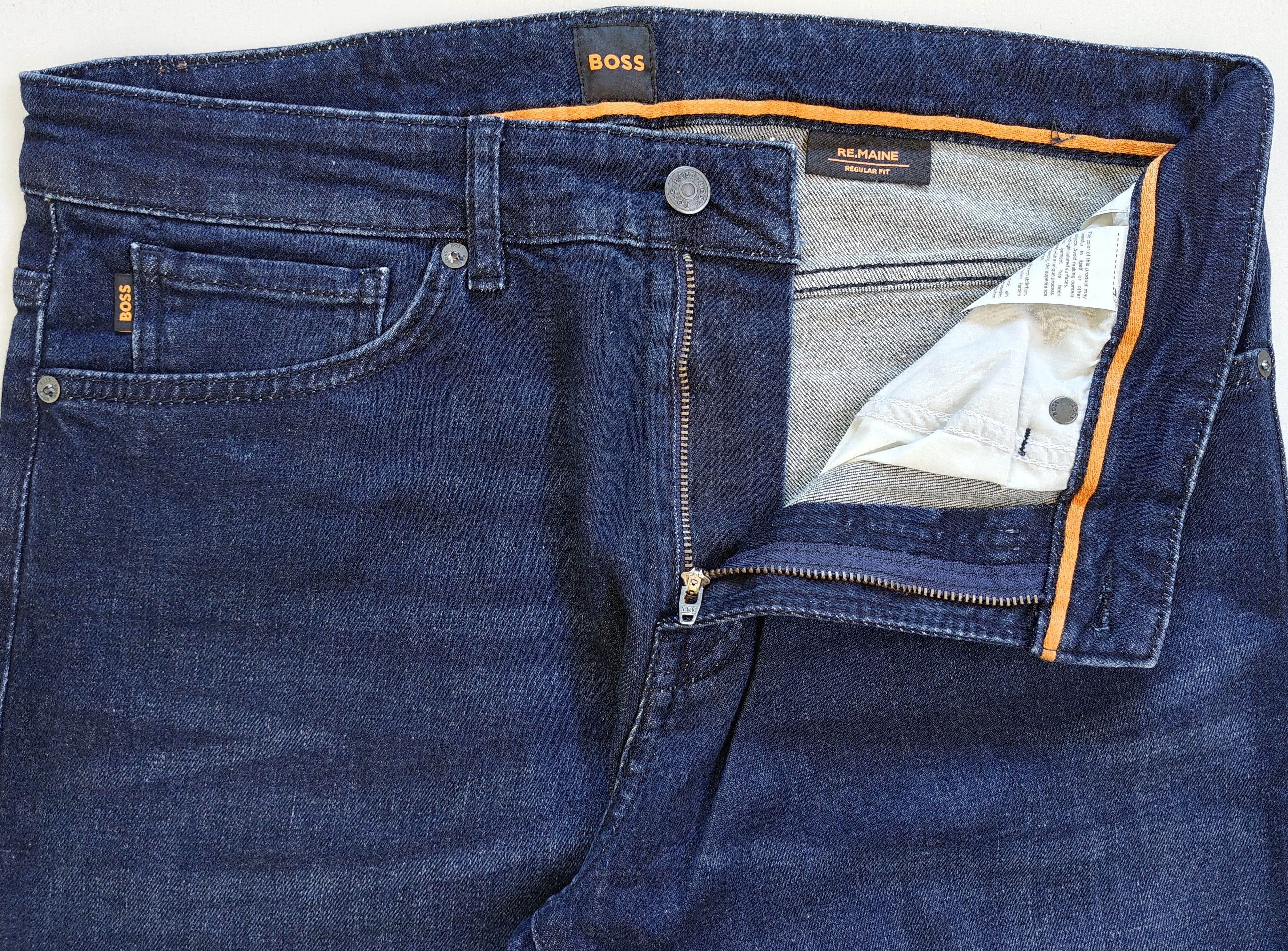 Hugo Boss HUGO BOSS RE.MAINE Regular fit Jeans Free Shipping T/6108 Size US 33 - 10 Thumbnail