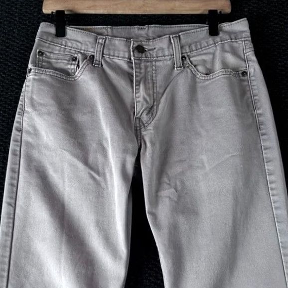 Levi's Levi's 511 Slim Fit Jeans Grey Size 29x32 Stretch Men Size US 29 - 2 Thumbnail