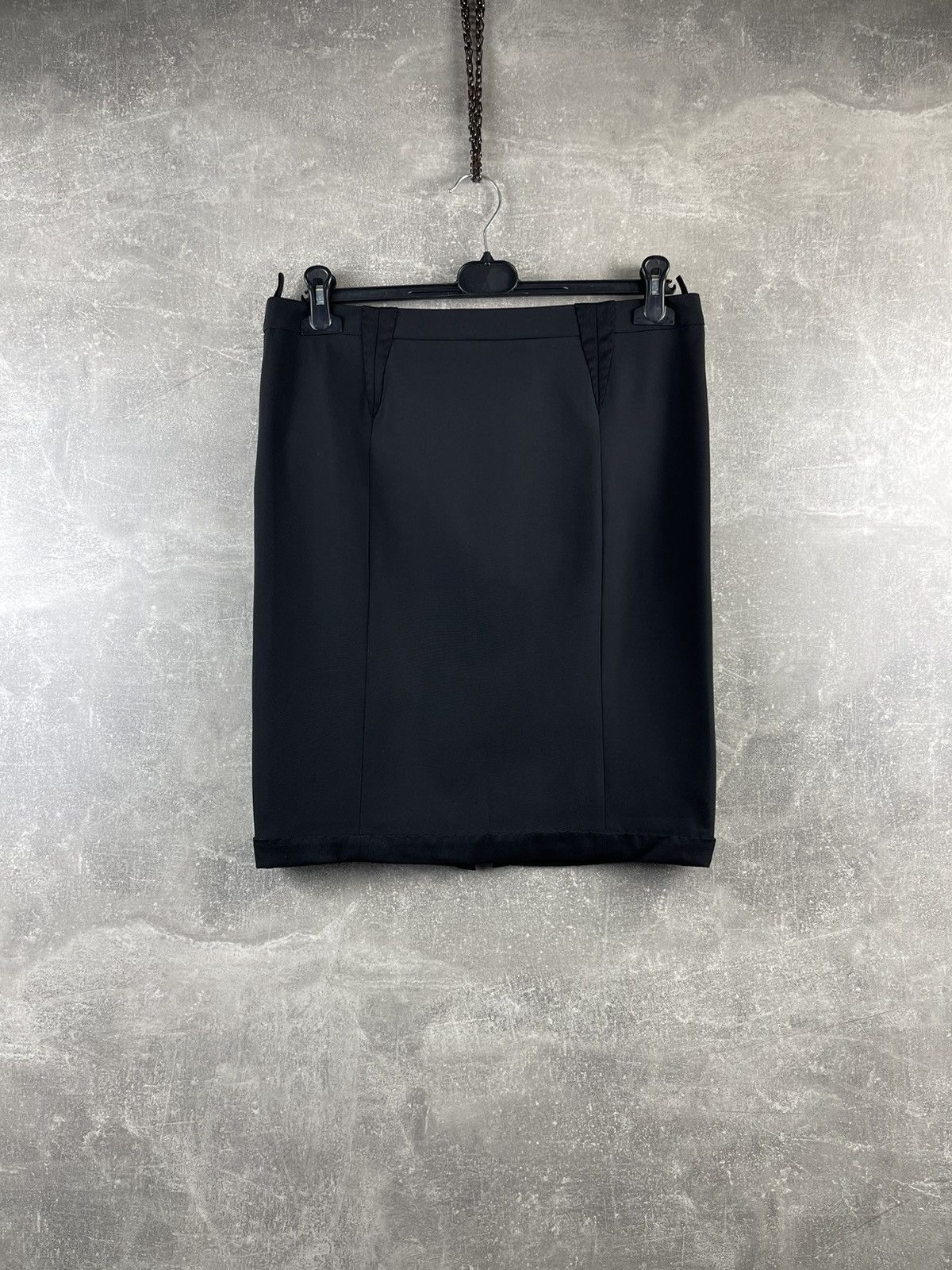 Prada × Vintage Prada Red Tab Archive Vintge 00s Black Skirt Size 30" / US 8 / IT 44 - 1 Thumbnail