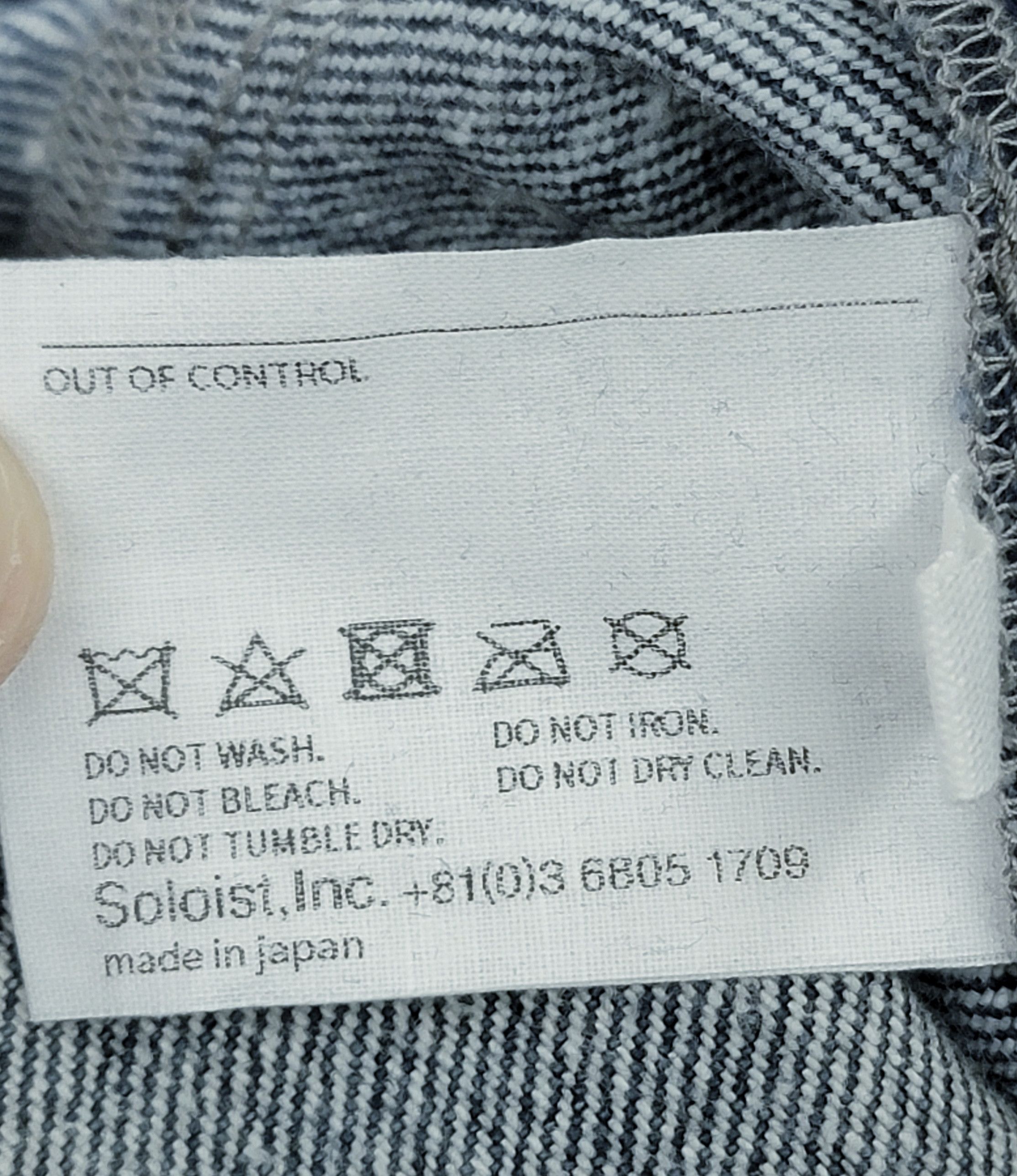 Takahiromiyashita The Soloist. sw.0151 90 Degree Jeans blue Sz 48 Size US 32 / EU 48 - 10 Thumbnail
