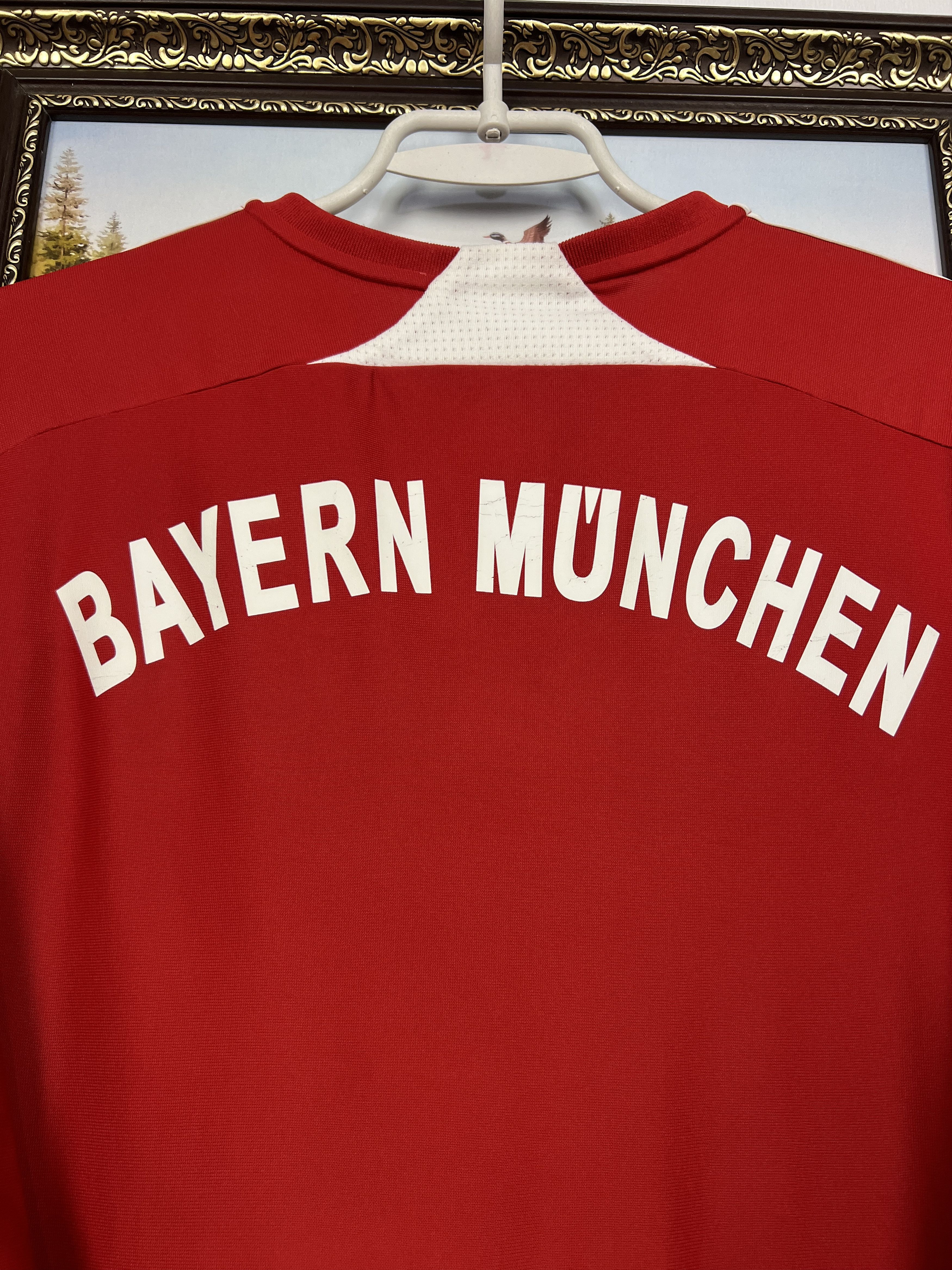 Adidas Bayern Munich Home football shirt 2007 Soccer Adidas Jersey Size US XXL / EU 58 / 5 - 13 Thumbnail
