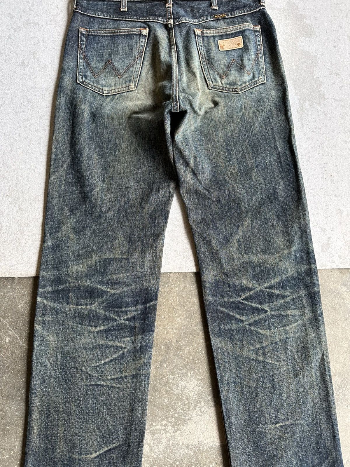 Wrangler W31 L31 🔥🔥 Vintage WRANGLER Jeans Rusty Denim Pants Size US 31 - 12 Thumbnail