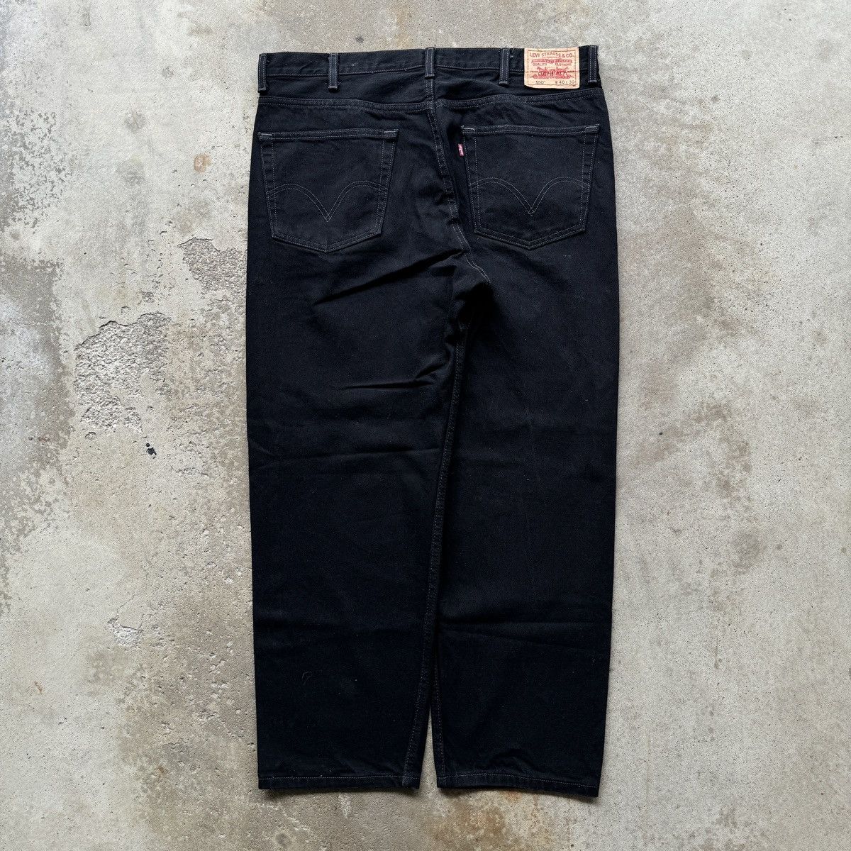 Levi's × Streetwear × Vintage VINTAGE Y2K LEVI'S 550 BLACK