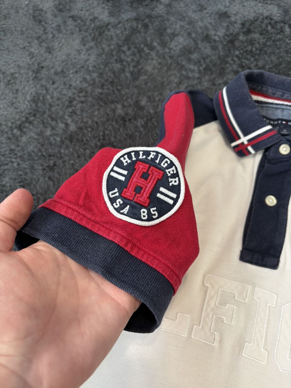 Tommy Hilfiger Tommy Hilfiger USA Ralph Lauren Chief Keef Style Polo Size US M / EU 48-50 / 2 - 3 Thumbnail