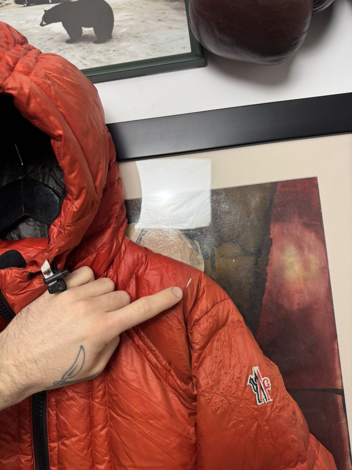 Moncler Moncler Grenoble Ski Down Puffer Jacket Designer Snow Rare Size US L / EU 52-54 / 3 - 20 Thumbnail