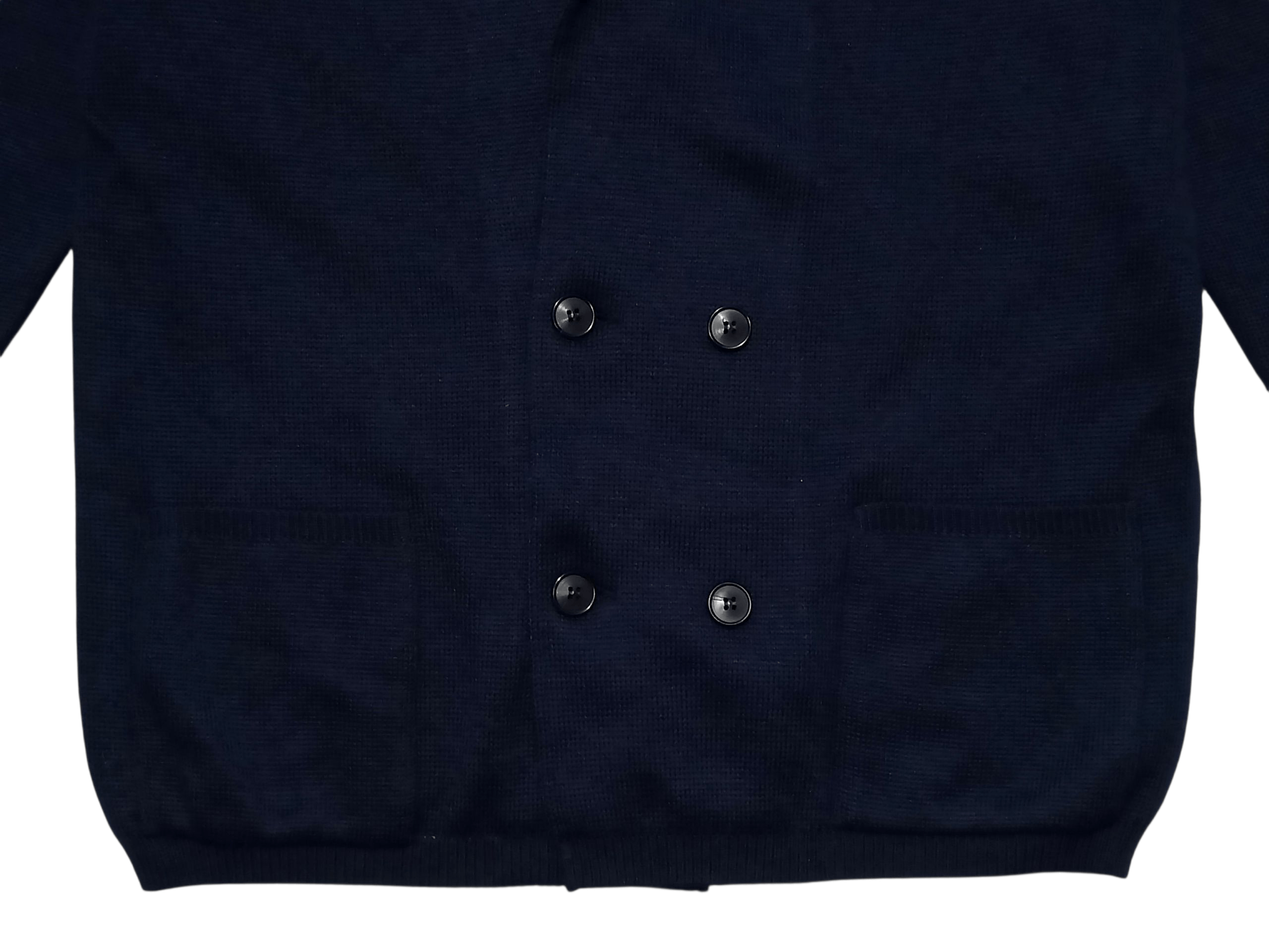 Dalmine Dalmine Italy Wool Blend Cardigan Blazer Double Size 54R - 4 Thumbnail