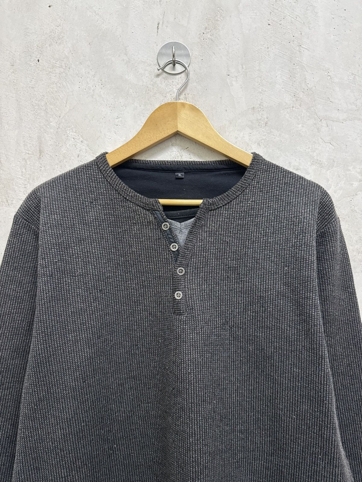 14th Addiction Japanese Double Layered Waffle Long Sleeve Tees Size US L / EU 52-54 / 3 - 2 Thumbnail